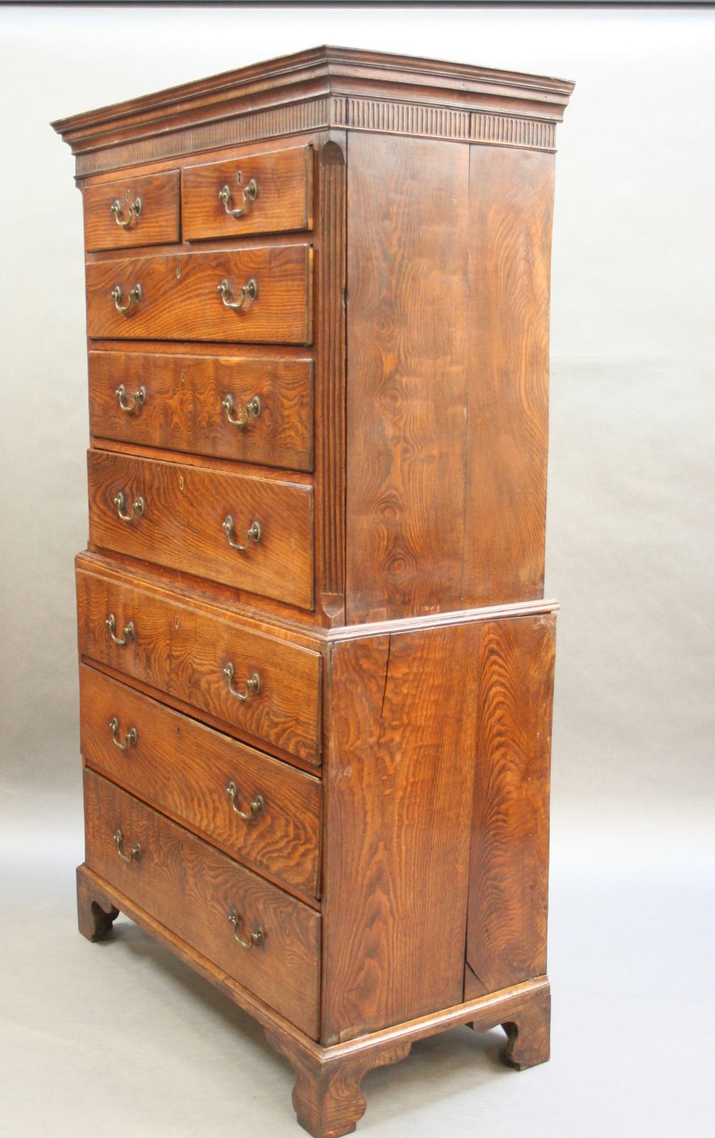 photo vinterior Rare George 111 Tallboy Chest Of Drawers
