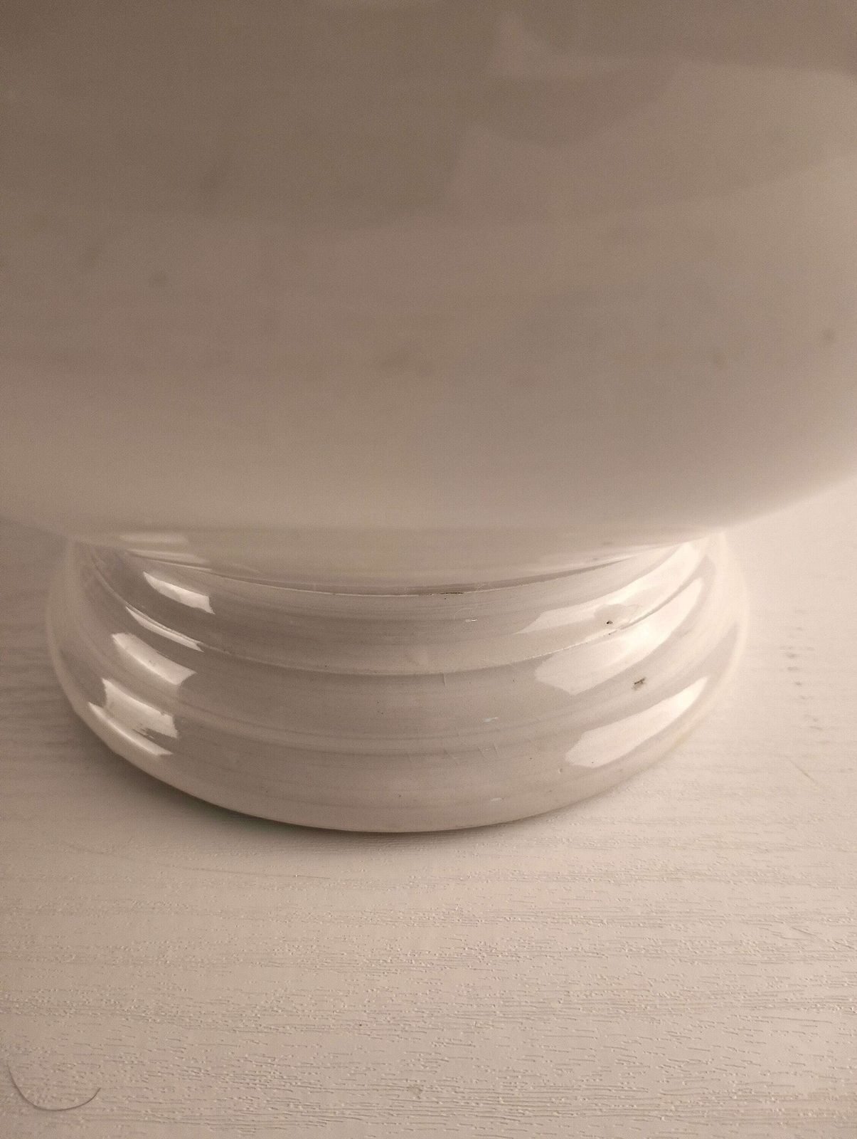 French Vintage Large Lions Head Serving Bowls, French Vintage White Earthenware Tureen, White Porcelain Jardinière, French Onion Soup Bowl photo vinterior