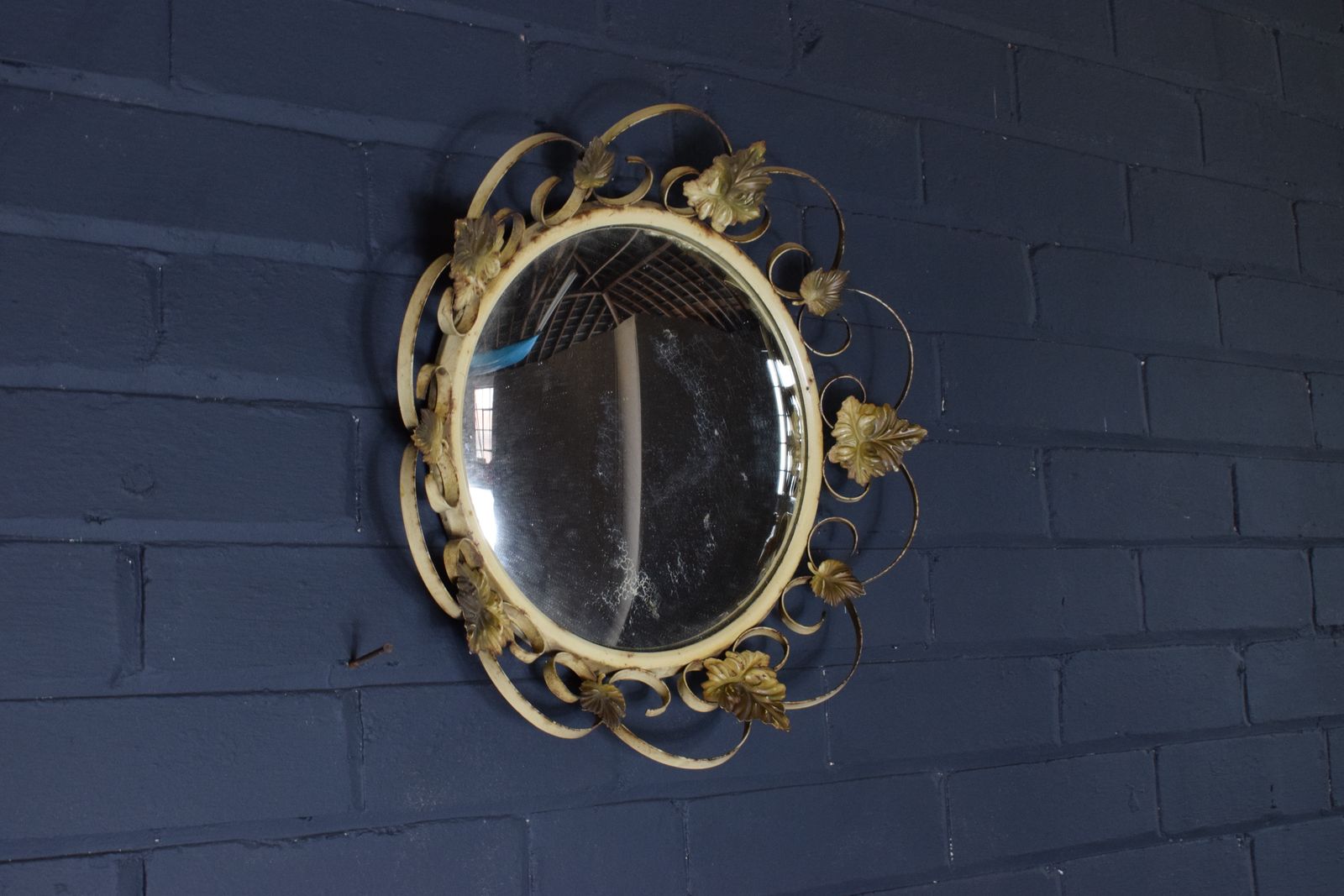 Round Convex Garden Room Mirror photo furniture