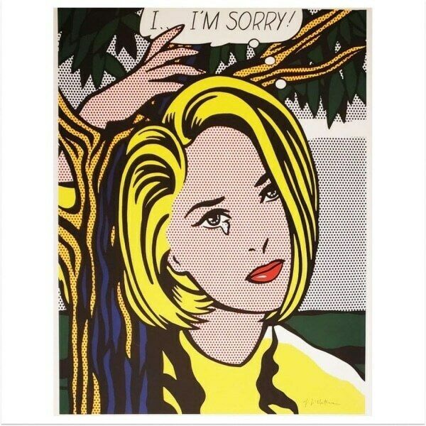 Roy Lichtenstein I...I'm Sorry, 1960