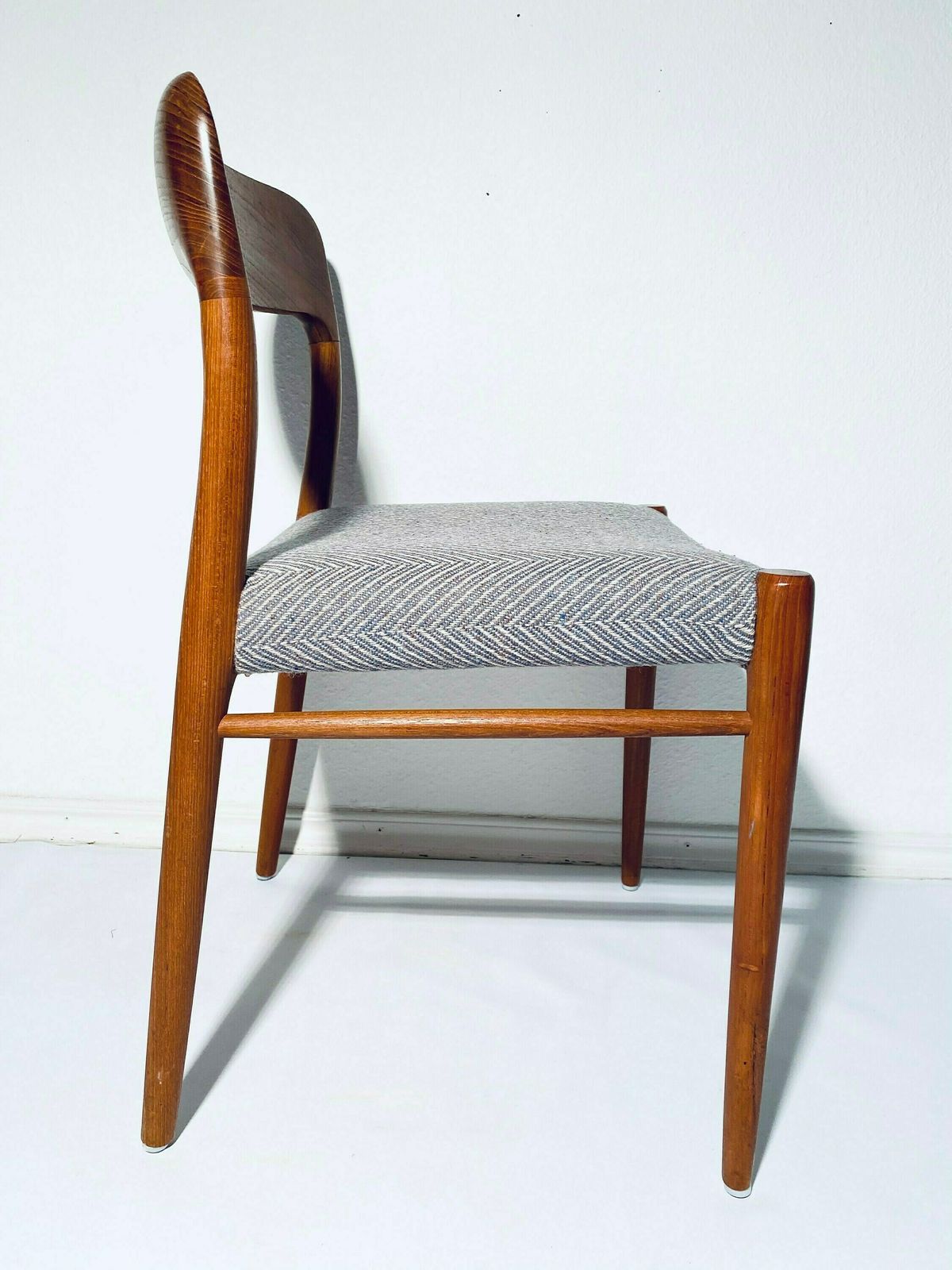 Niels Otto Møller No.75 Teak Midcentury Chair / Vintage Decor 1950s photo for sale