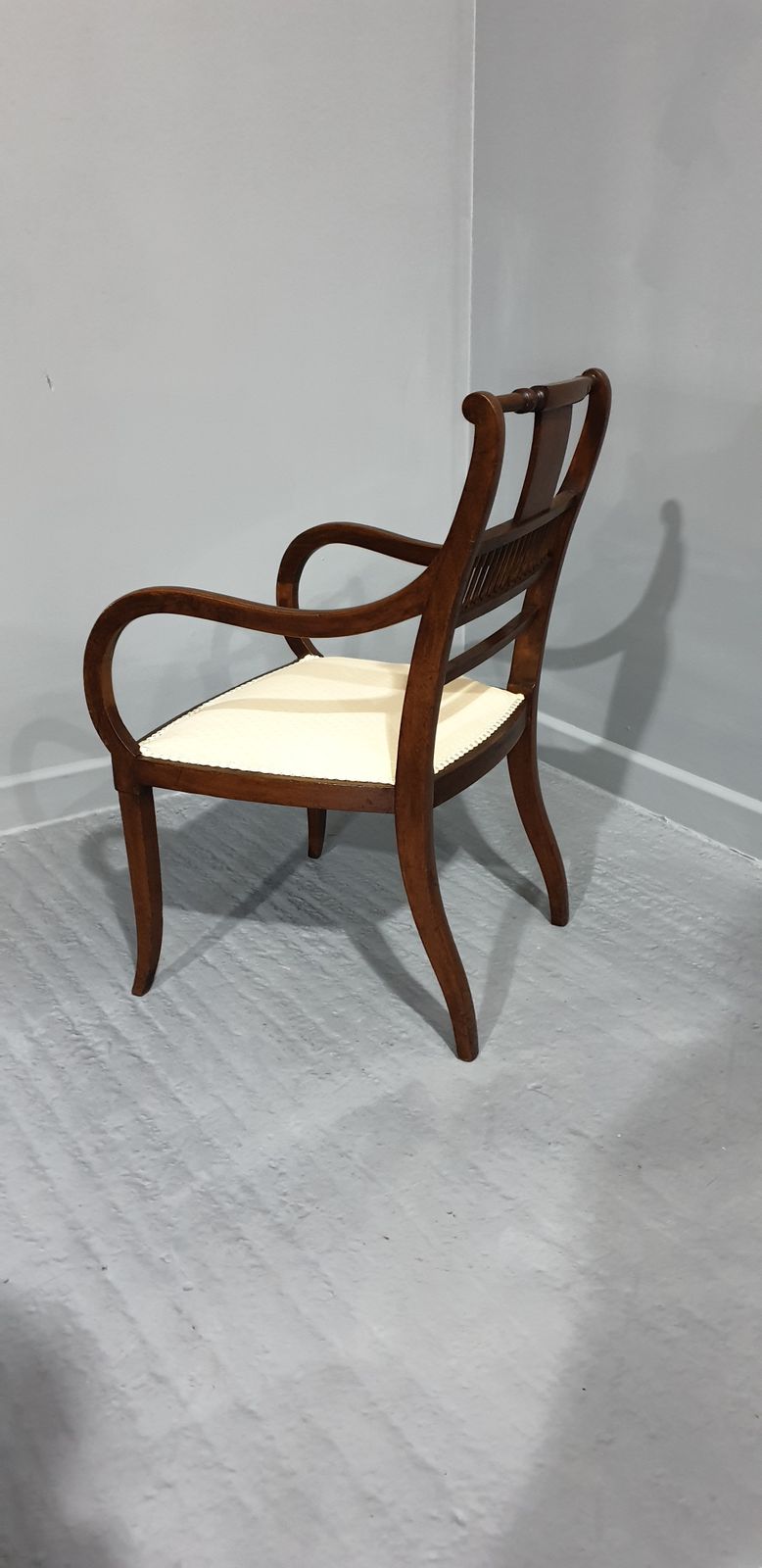 Lovely Inlaid Chair, 1900s, Mahogany photo Furniture