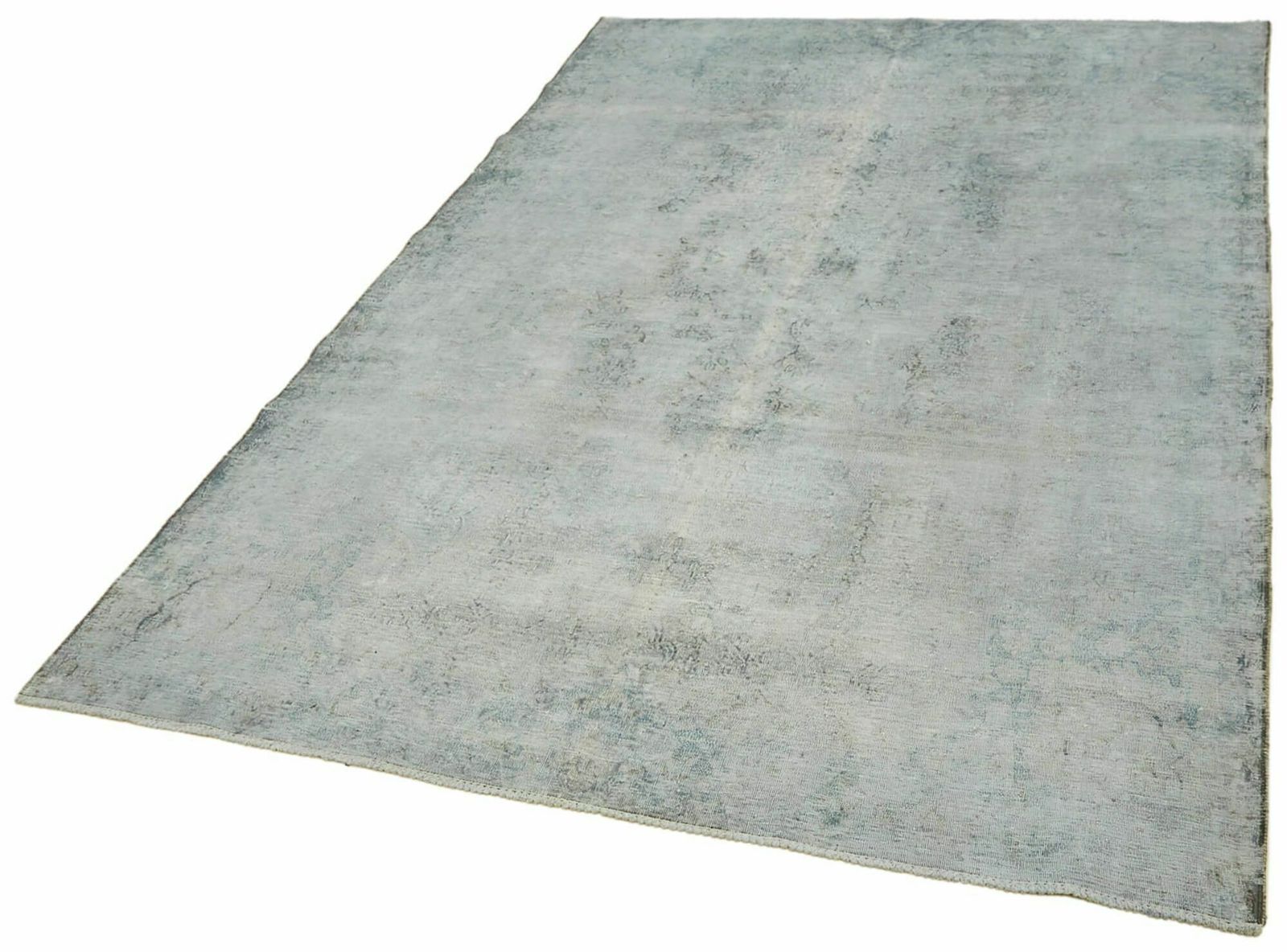 7x10 Grey Overdyed Large Area Rug   43151 photo for sale