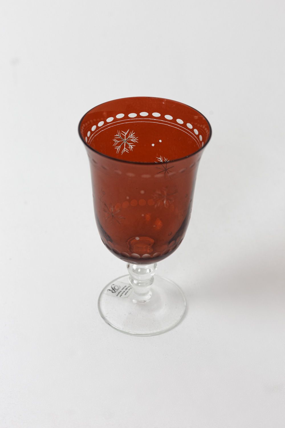 Bohemian Crystal Style Glassware Set, Contemporary Work photo buy