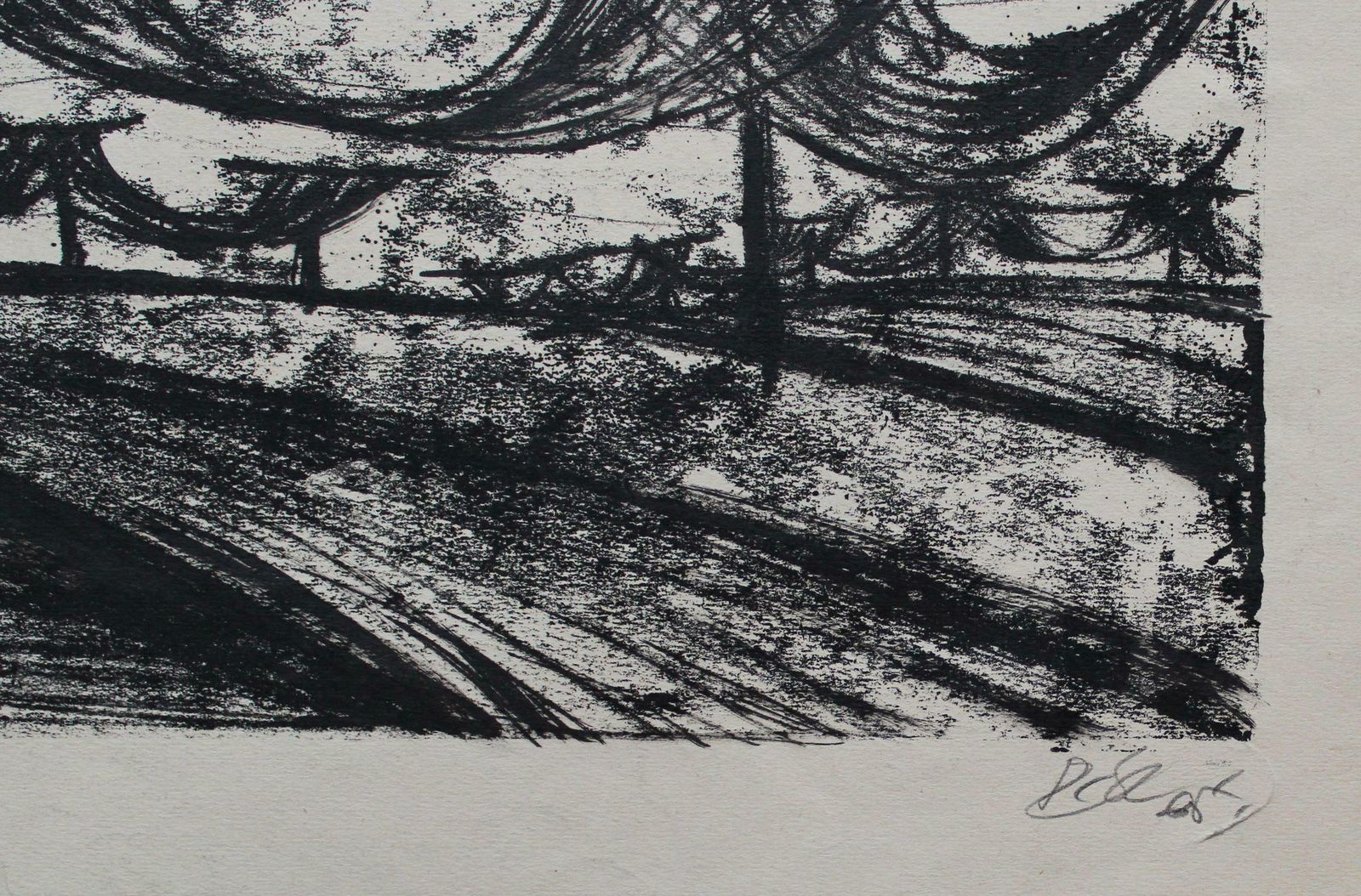 Dzidra Ezergaile Fishing Nets. 1965, Paper, Etching 53x66 Cm 1965 photo furniture