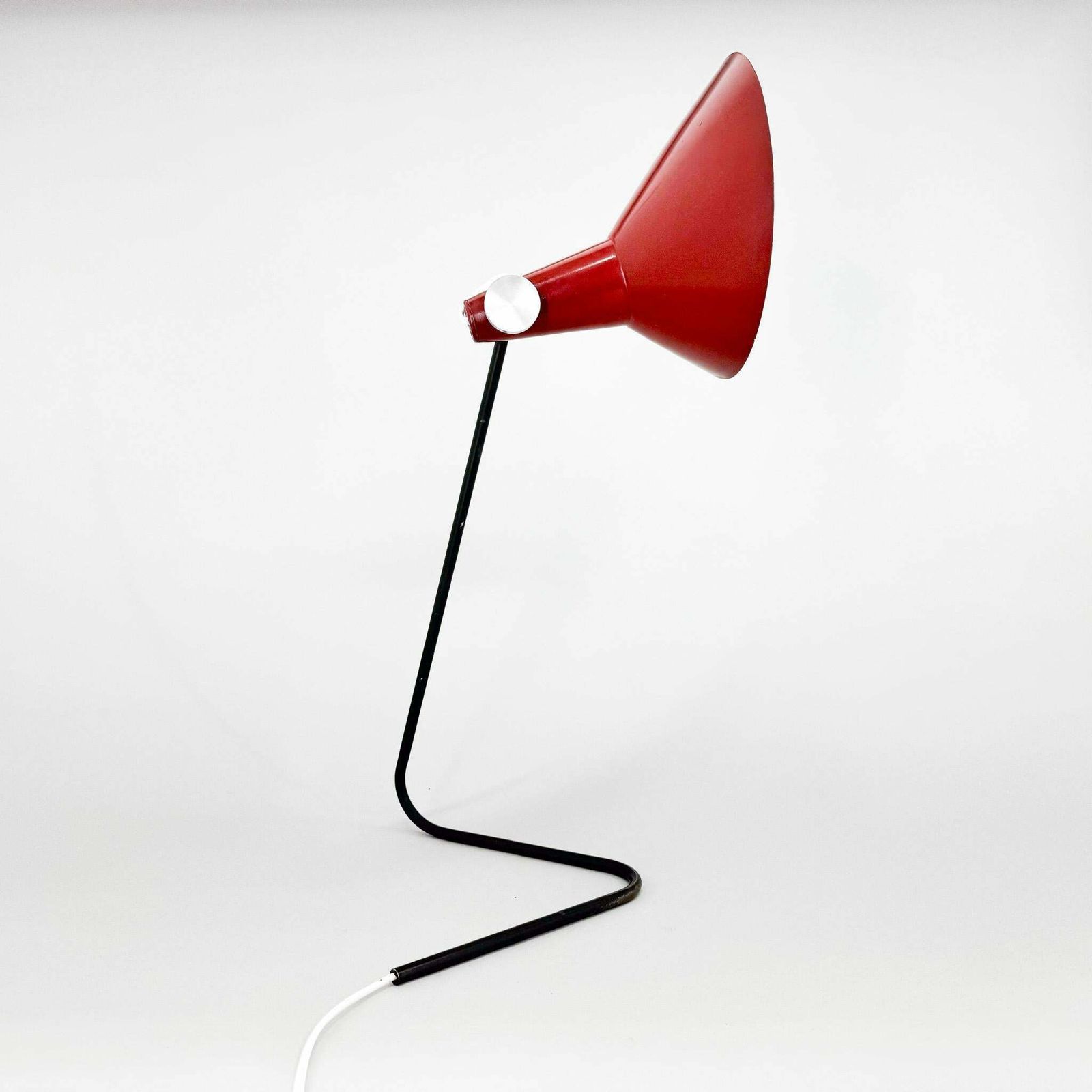 1960s Metal Table Lamp By Josef Hurka For Kovona, Type St30, Czechoslovakia photo Lighting