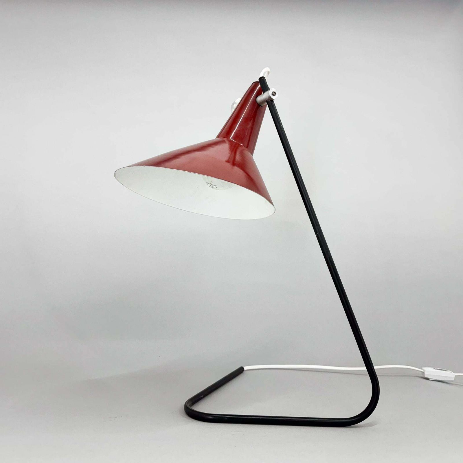 Lighting 1960s Metal Table Lamp By Josef Hurka For Kovona, Type St30, Czechoslovakia photo