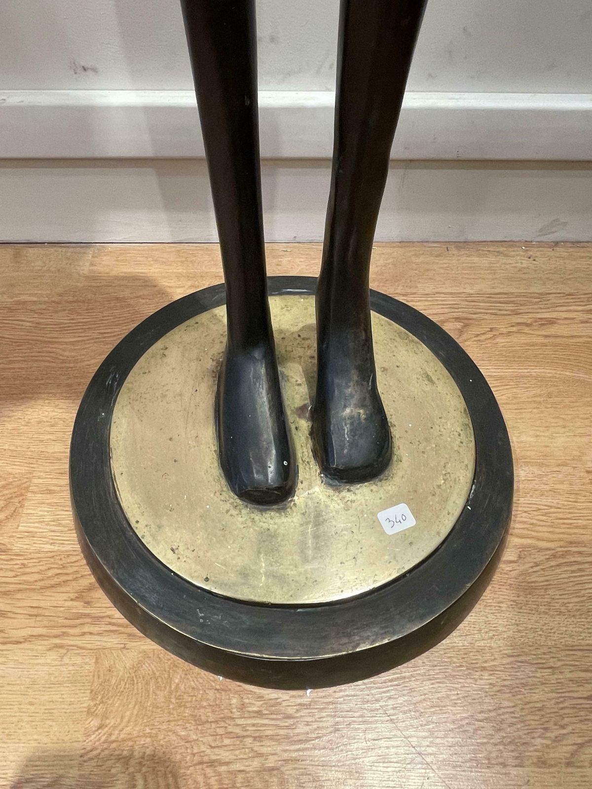 Home Decor Bronze Figurine Of A Woman Carrying Water, In The Style Of Hagenauer photo