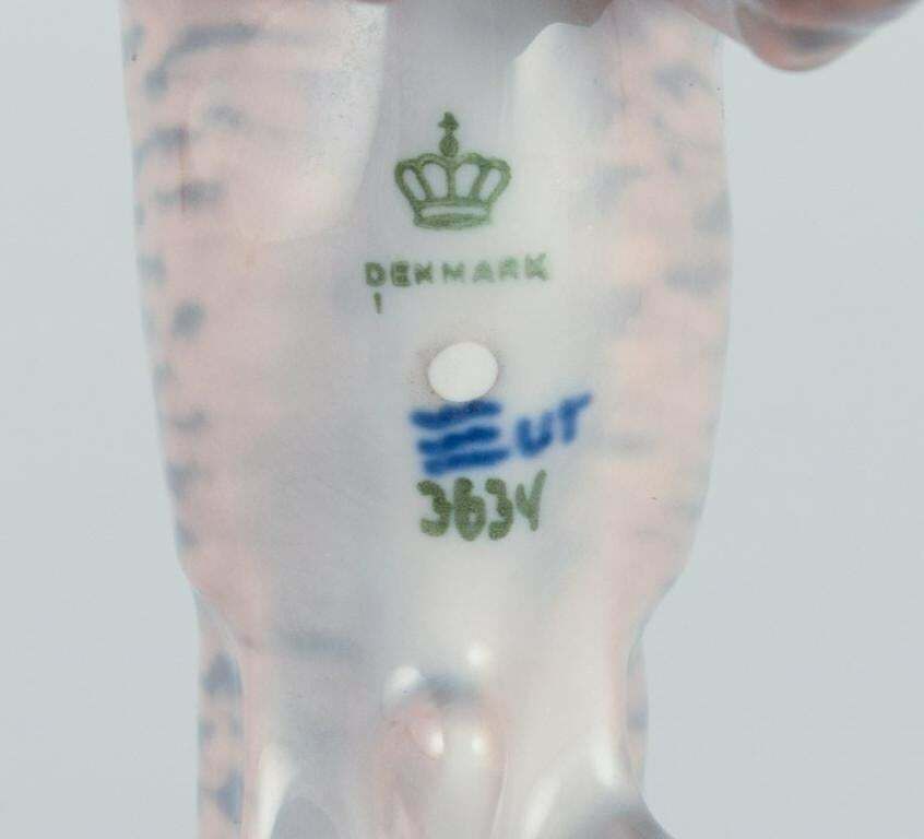Royal Copenhagen, Porcelain Dog, Standing Boxer. Design By Holger Christensen photo vinterior