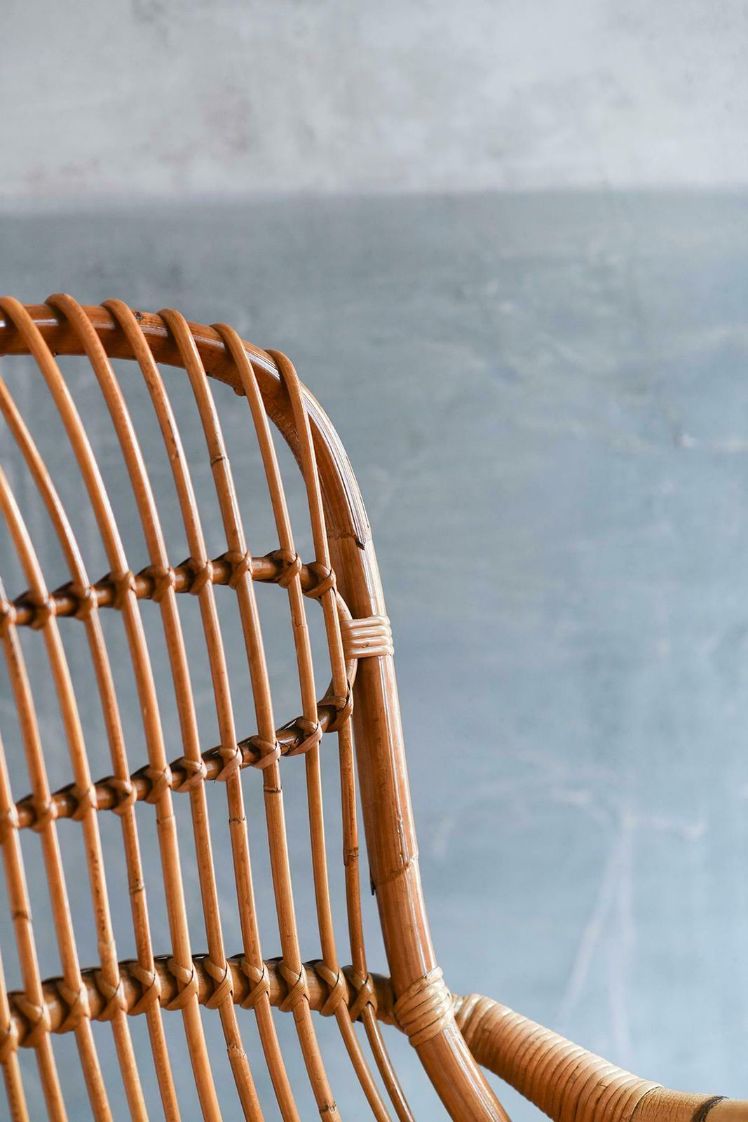 Rattan Armchair, Italy 1970, 1970s photo buy