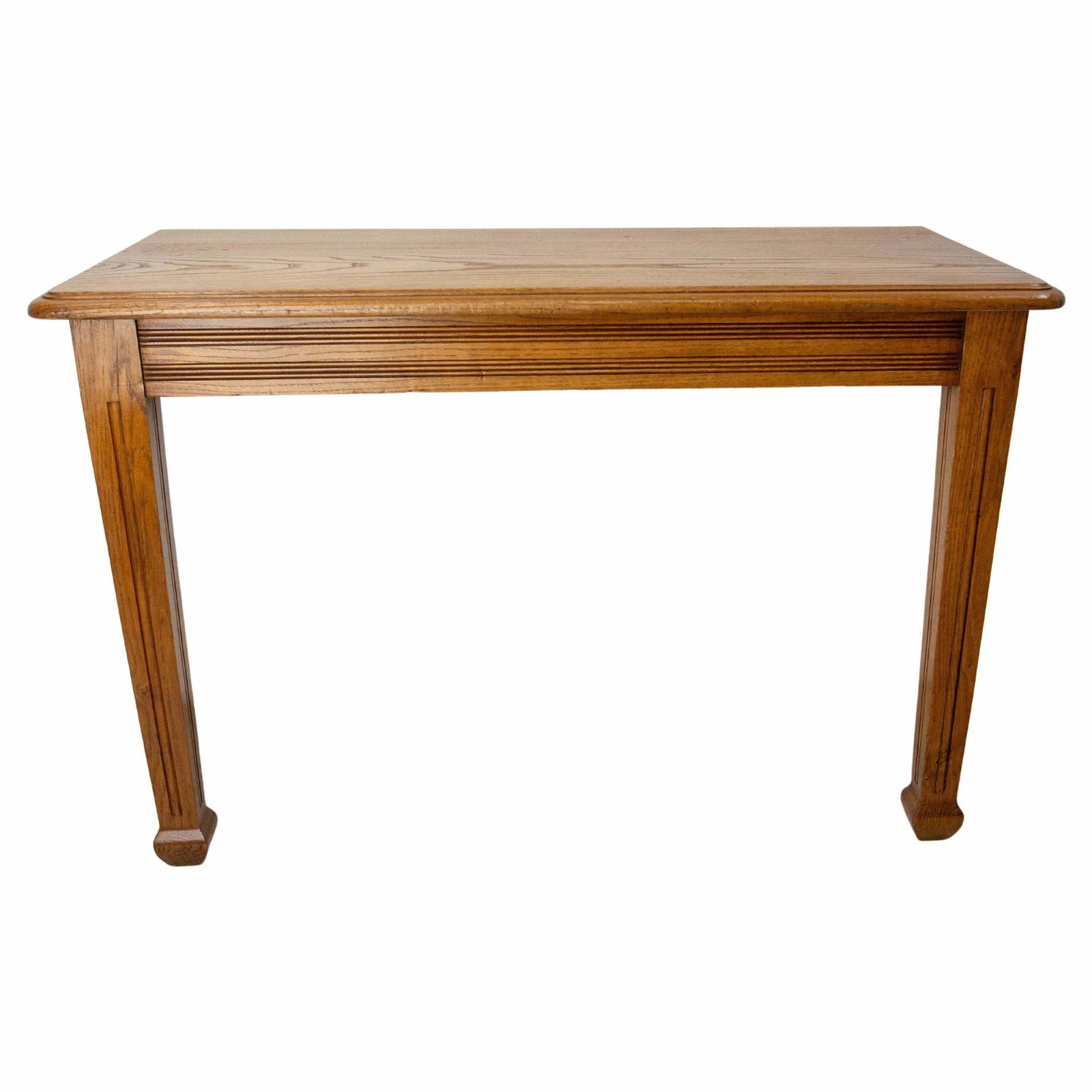 Antique French Oak Wall Mounted Console Art Deco Circa 1940