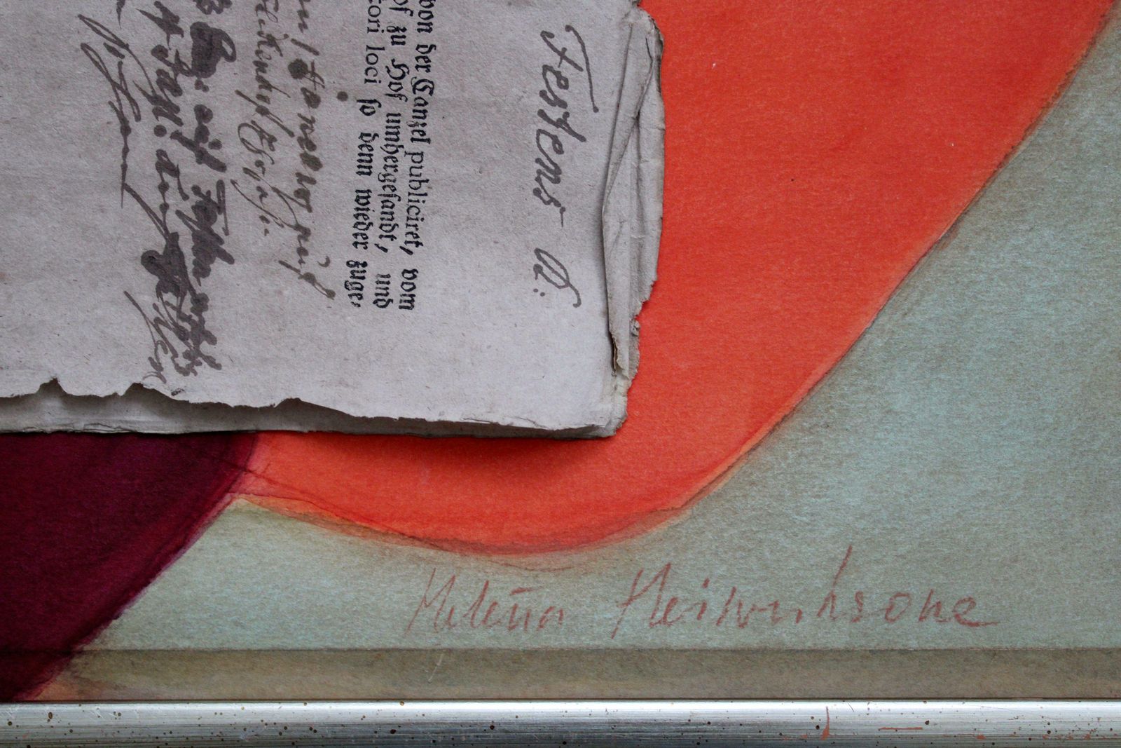 Helena Heinrihsone Rose. Paper, Mixed Media, photo for sale
