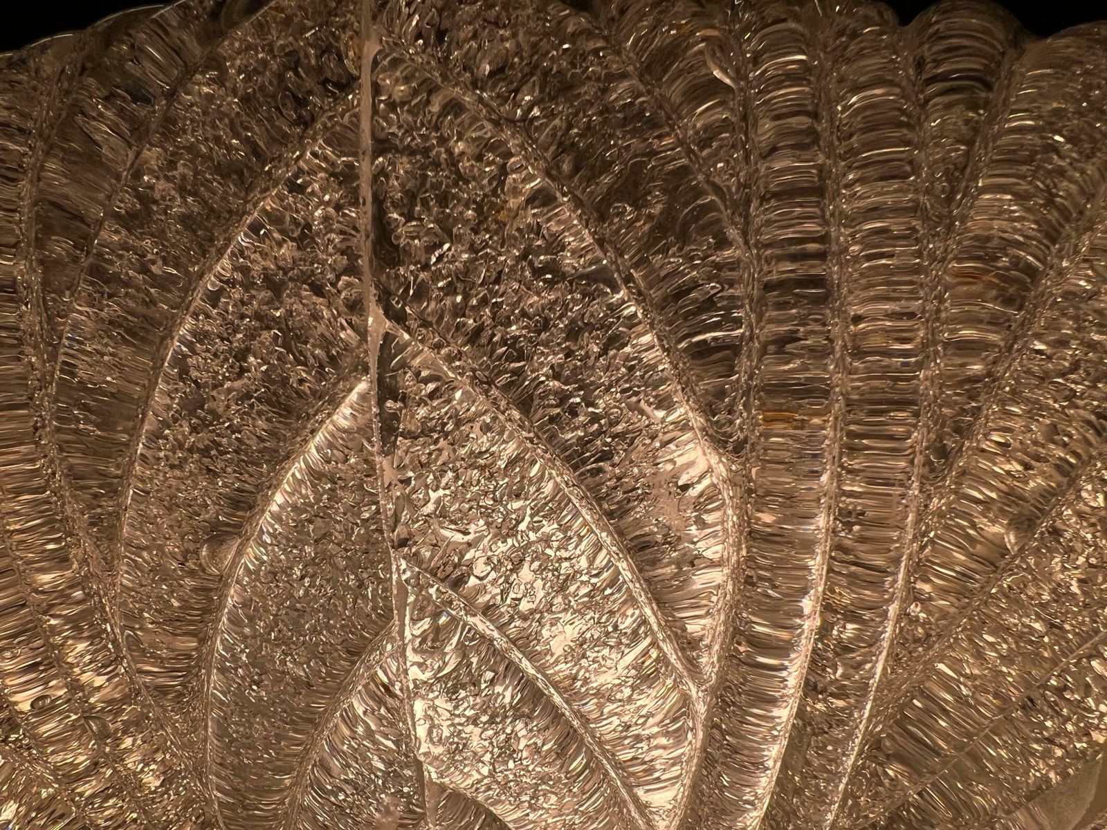 photo buy Luxurious And Sophisticated Chandelier By Barovier & Toso, Murano, 1940s