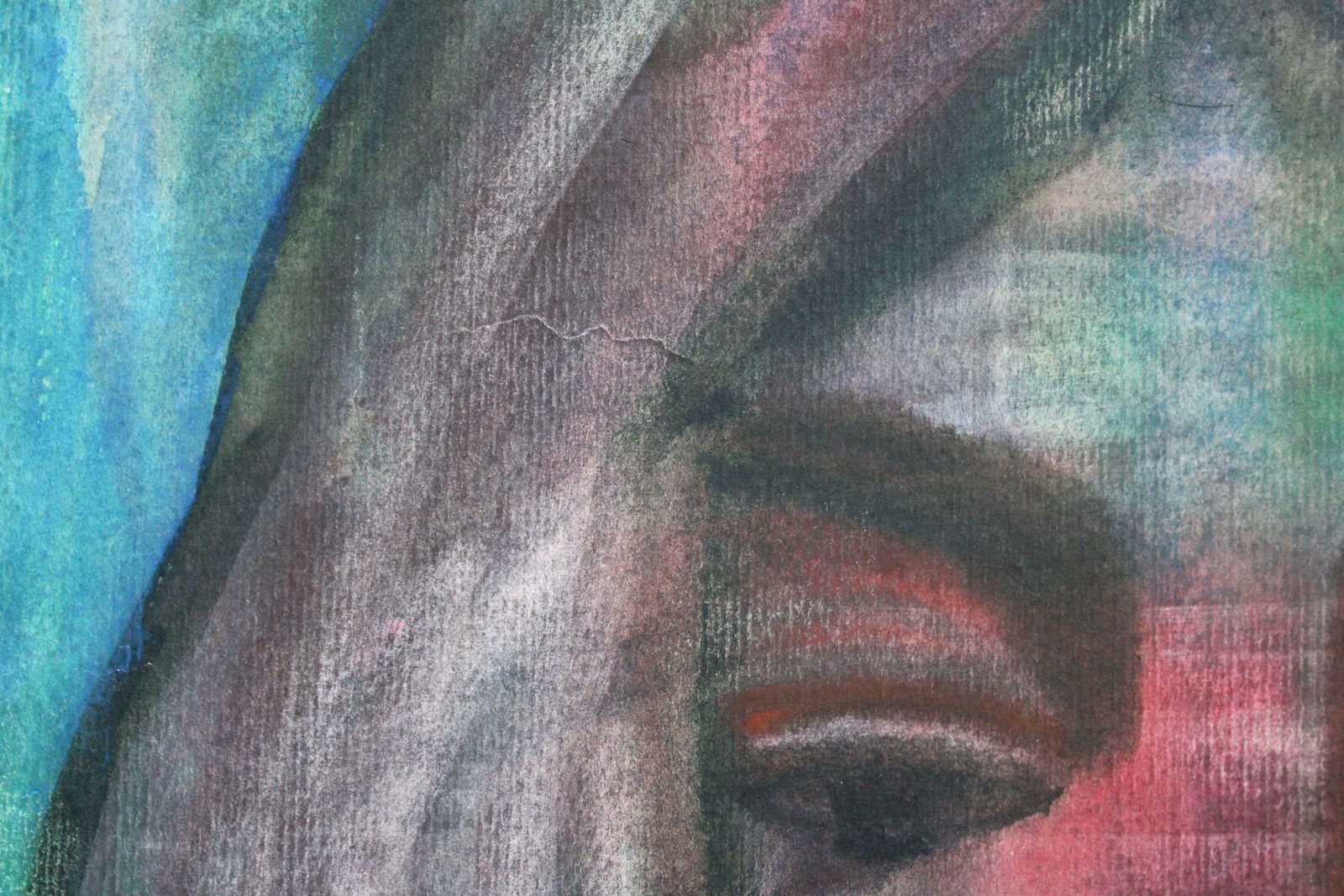 Dzidra Ezergaile Portrait. Watercolor On Paper, 42x37 Cm photo buy