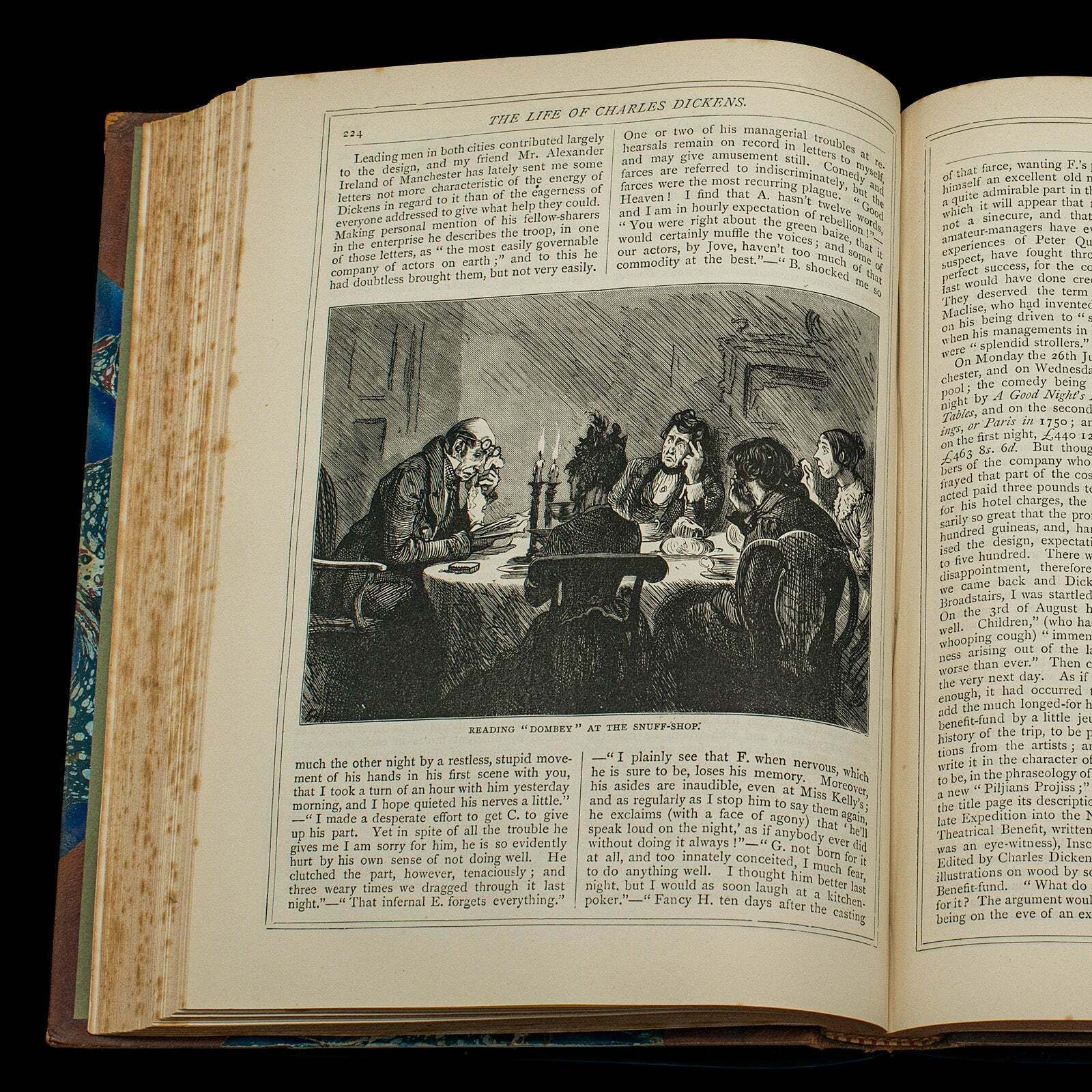 photo for sale Antique Book, The Life Of Charles Dickens, Biography, English, Victorian, C.1880