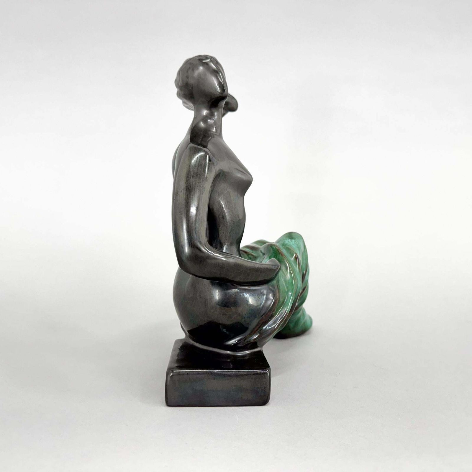 Mid Century Ceramic Sculpture By Jitka Forejtova For Keramos, Czechoslovakia photo for sale