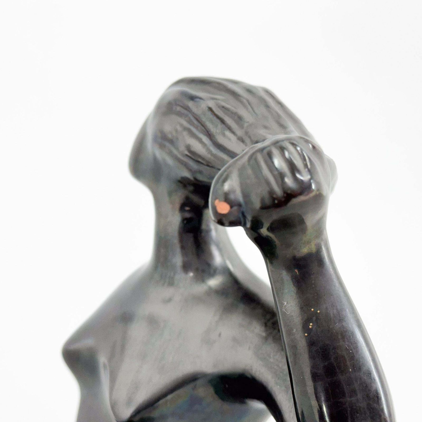 Mid Century Ceramic Sculpture By Jitka Forejtova For Keramos, Czechoslovakia photo vinterior