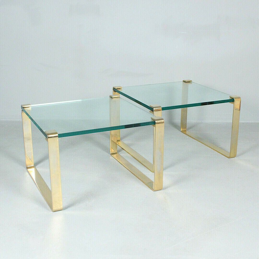 photo for sale Peter Draenert Pair Of Coffee Tables/Side Tables, Model 'Classic 1022'