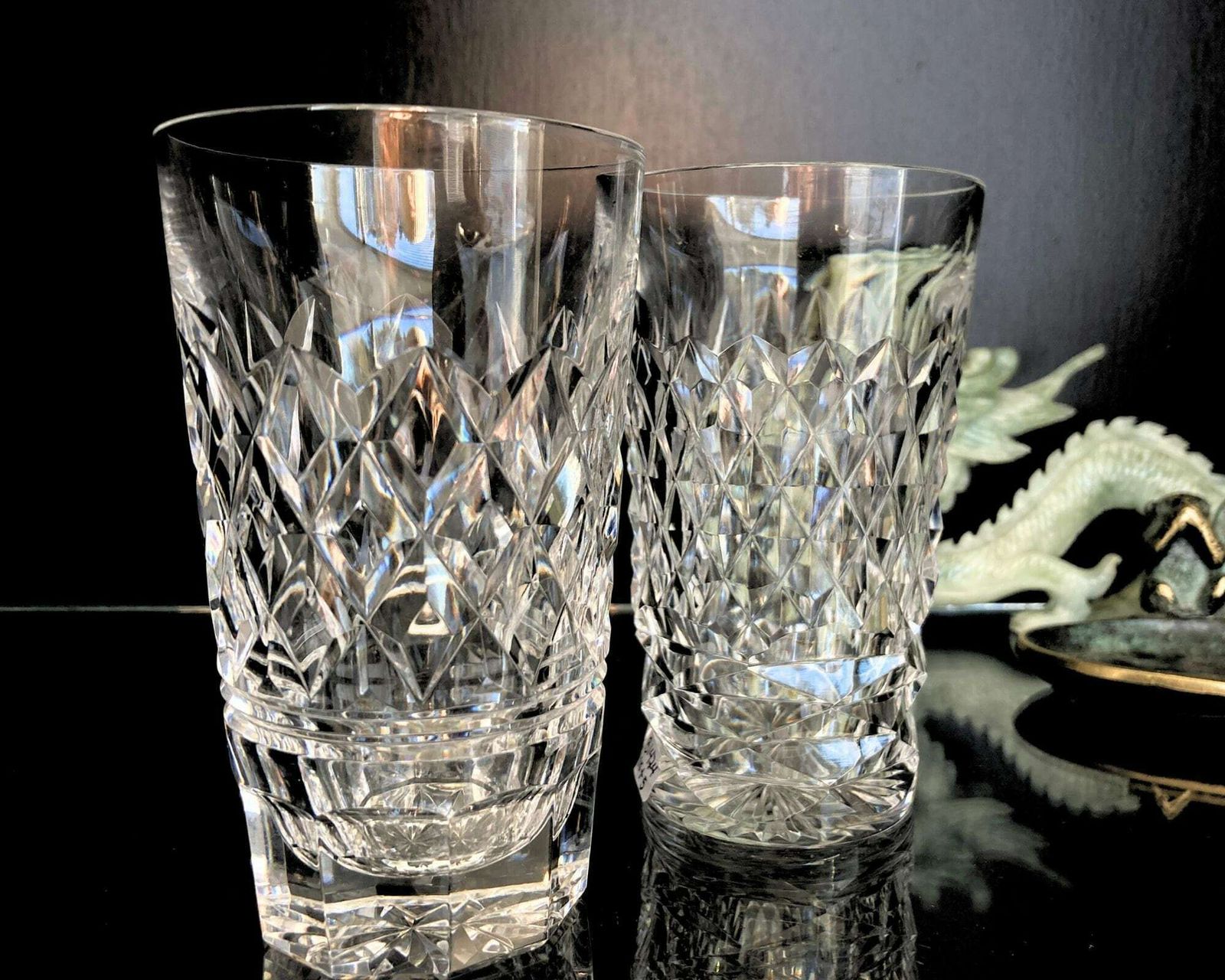 Val Saint Lambert Waterglazen | 6 Stuks | Cocktailglazen | Per Stuk Ca. 584 G (1,28 Lbs)