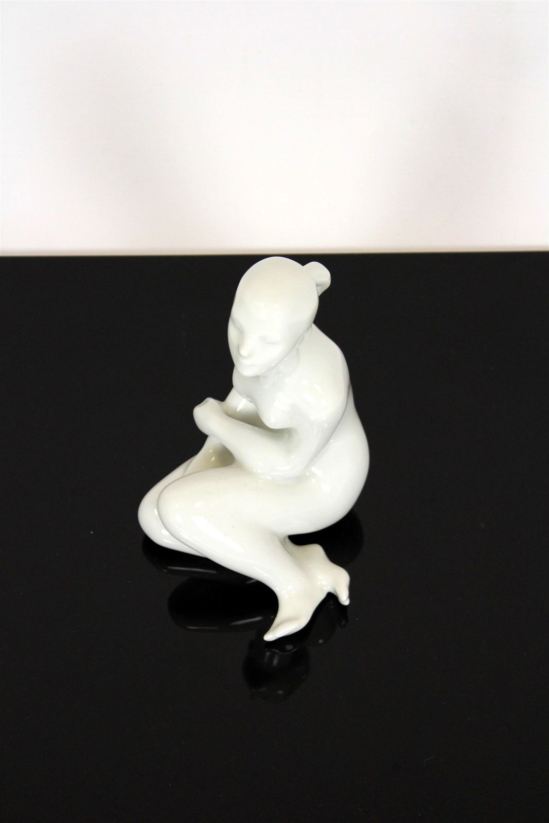 photo buy Figurine Of A Naked Woman, Royal Dux, Czechoslovakia, 1960s