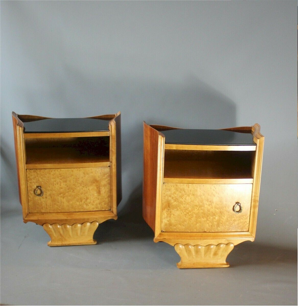 Pair Of Art Deco  Bedside Cabinets photo furniture
