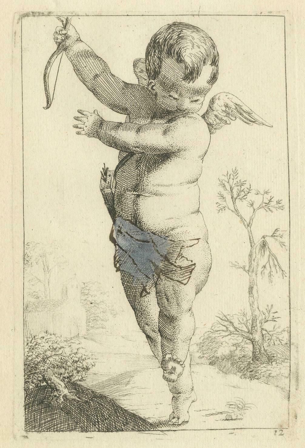 Baroque Whimsy: The Putti Engravings Of F.L.D. Ciartres, Circa 1620 photo vinterior