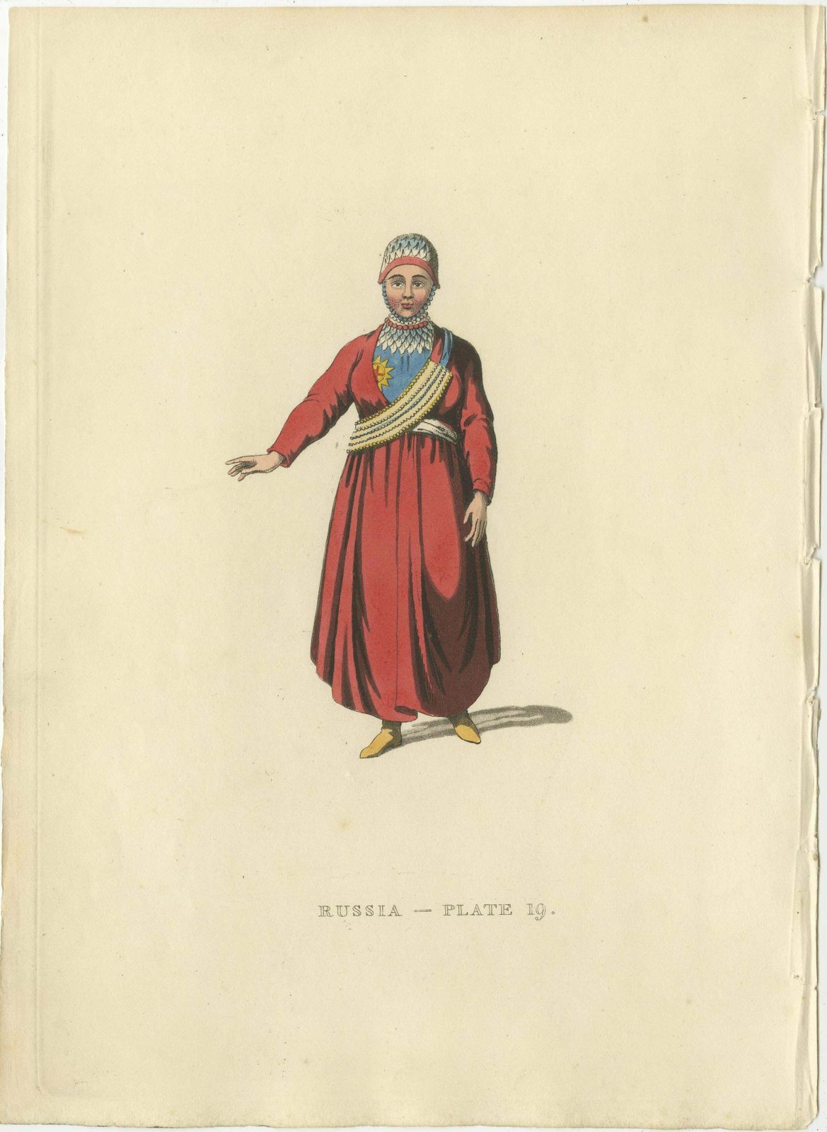 Picturesque Representations Of The Dress And Manners Of The Russians, 1814 photo Art