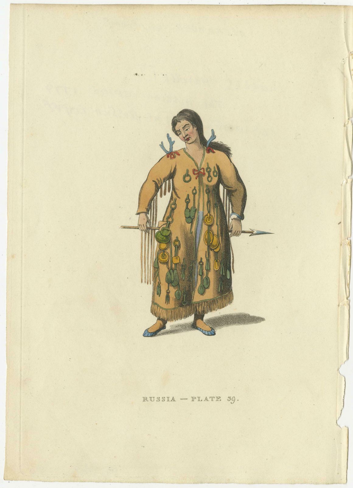 Siberian Traditions: The Tungoose Hunter And Tungoosi Shaman, Published In 1814 photo vinterior