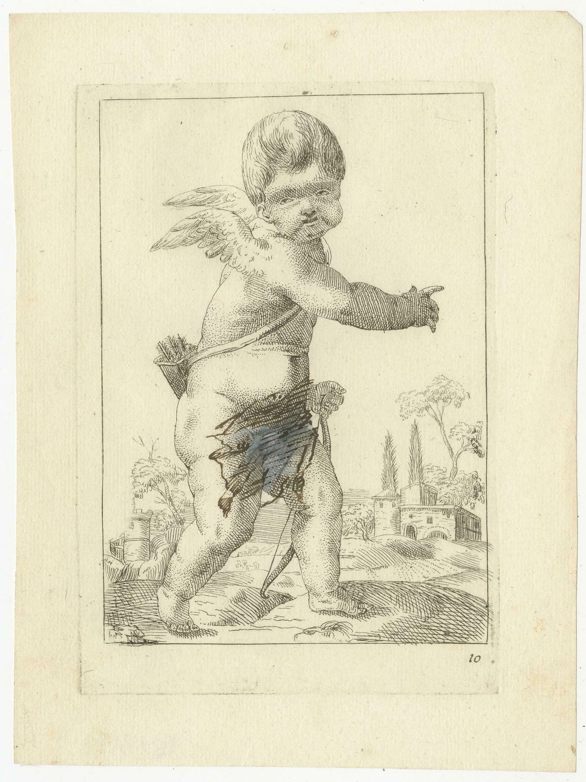 Cherubic Mischief: A Rare Baroque Collection, Circa 1620 photo Art