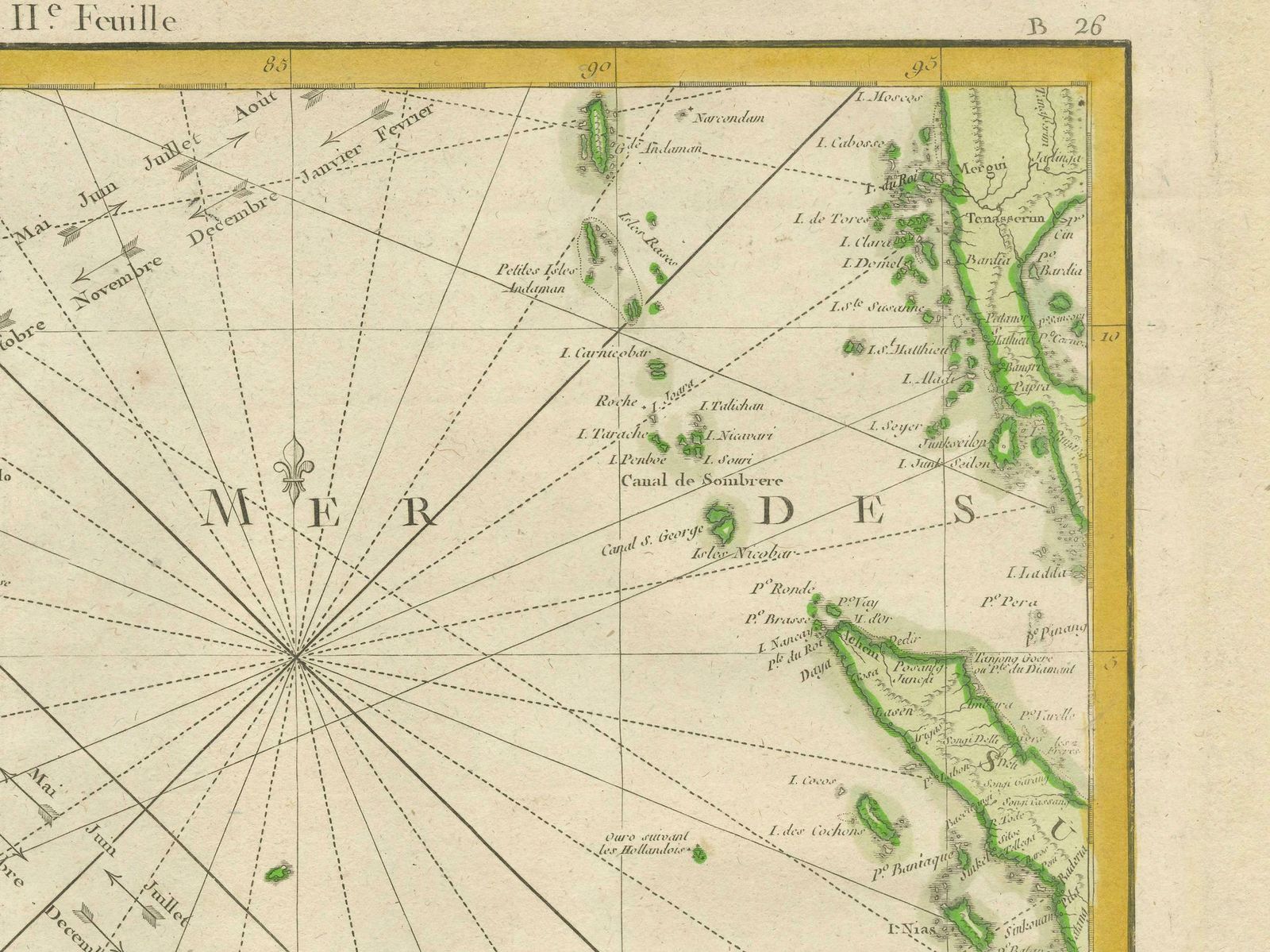Charting The Course Of Empire: Bonne's 1770 Masterpiece Maps Of The Indian Ocean photo vinterior