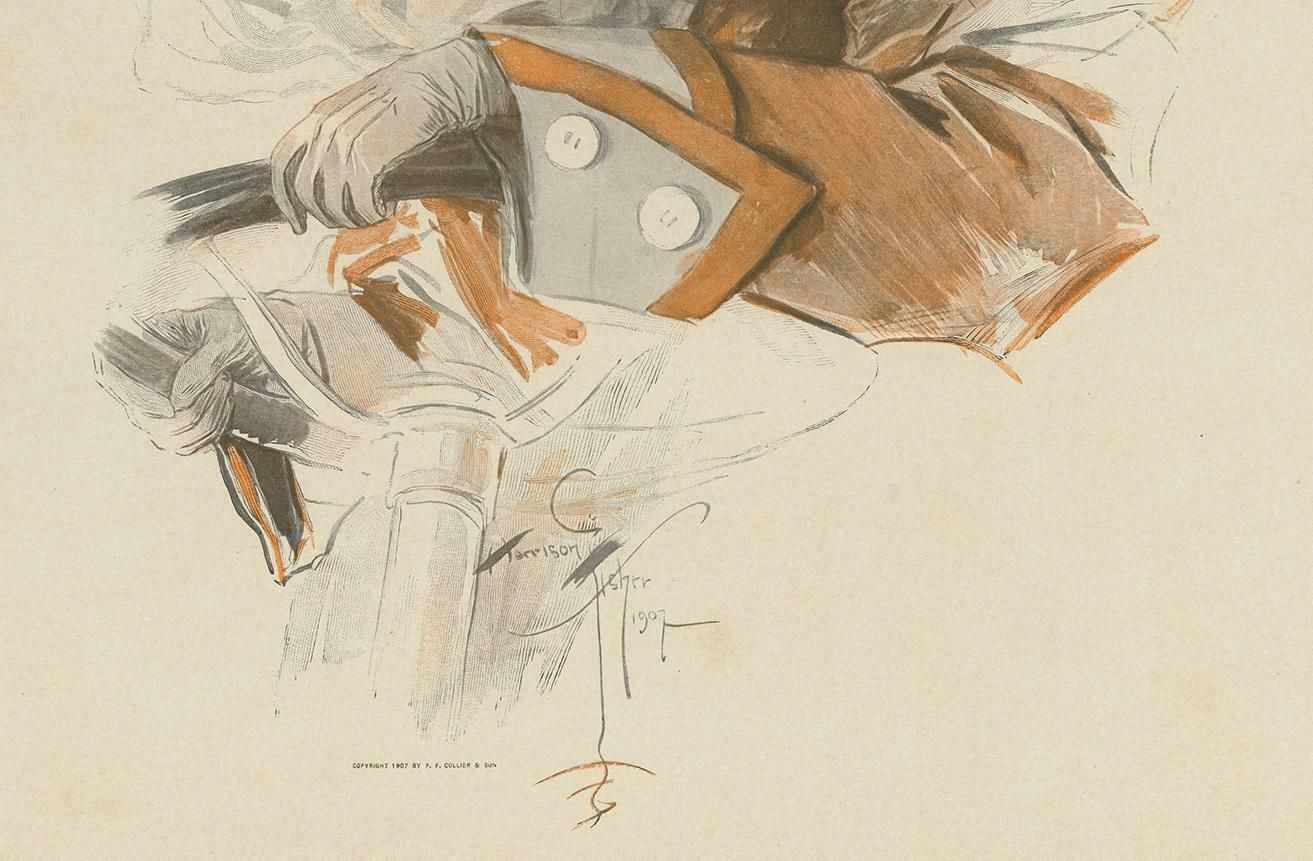 Antique Print 'How Pleasant It Is To Have Money' Made After H. Fisher, 1908 photo Art