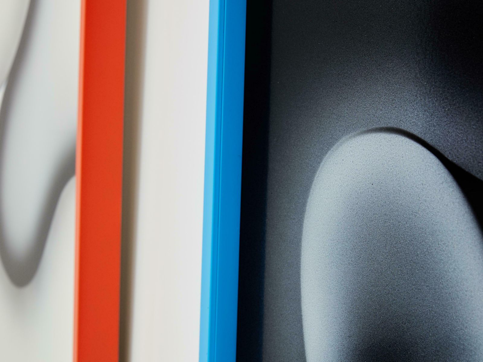 Les Simonnet Unique Pieces Diptyque peint sur lucite encadré, 1996 photo vinterior