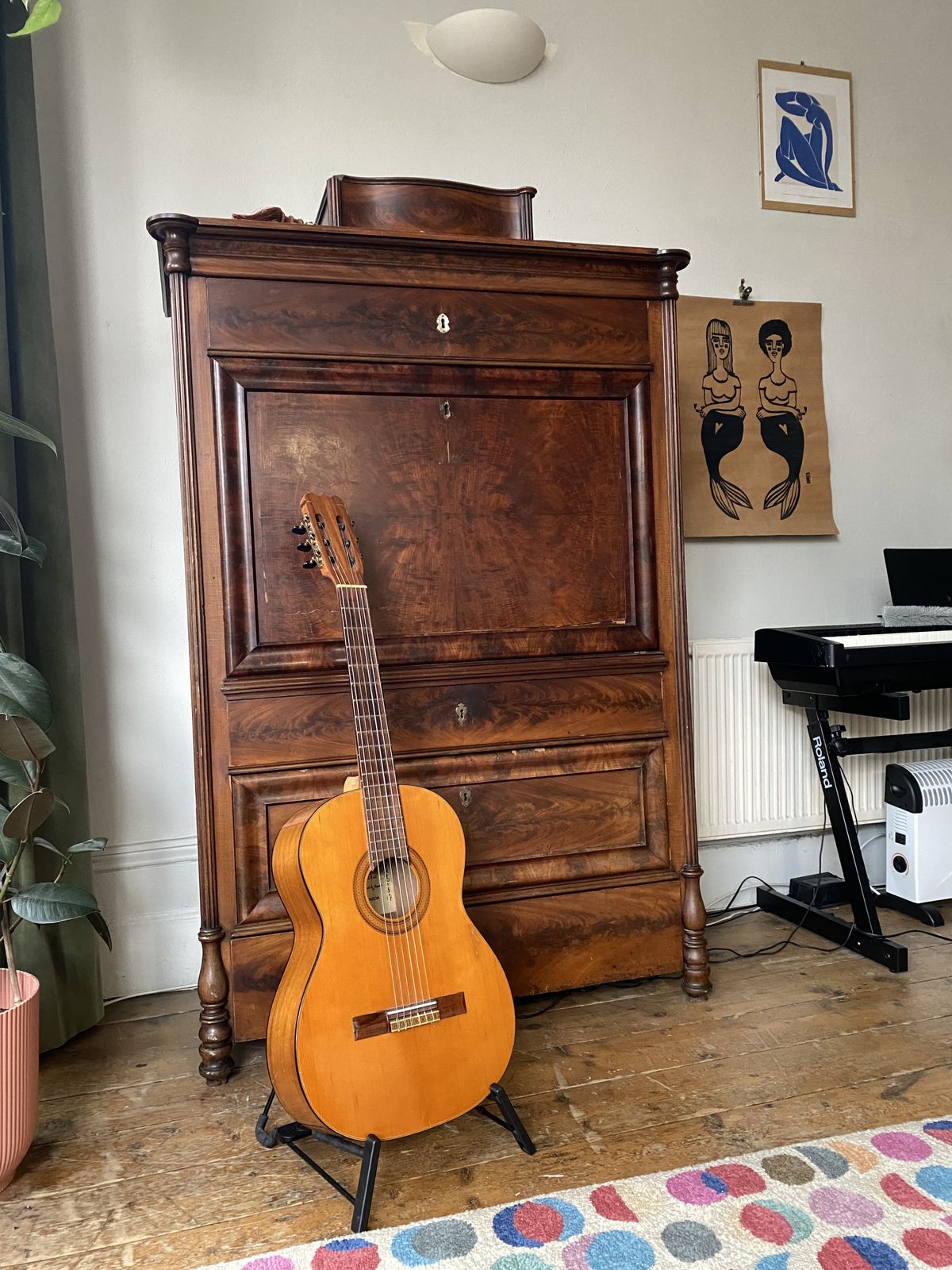 Antique Mahogany Secretaire/Bureau Desk