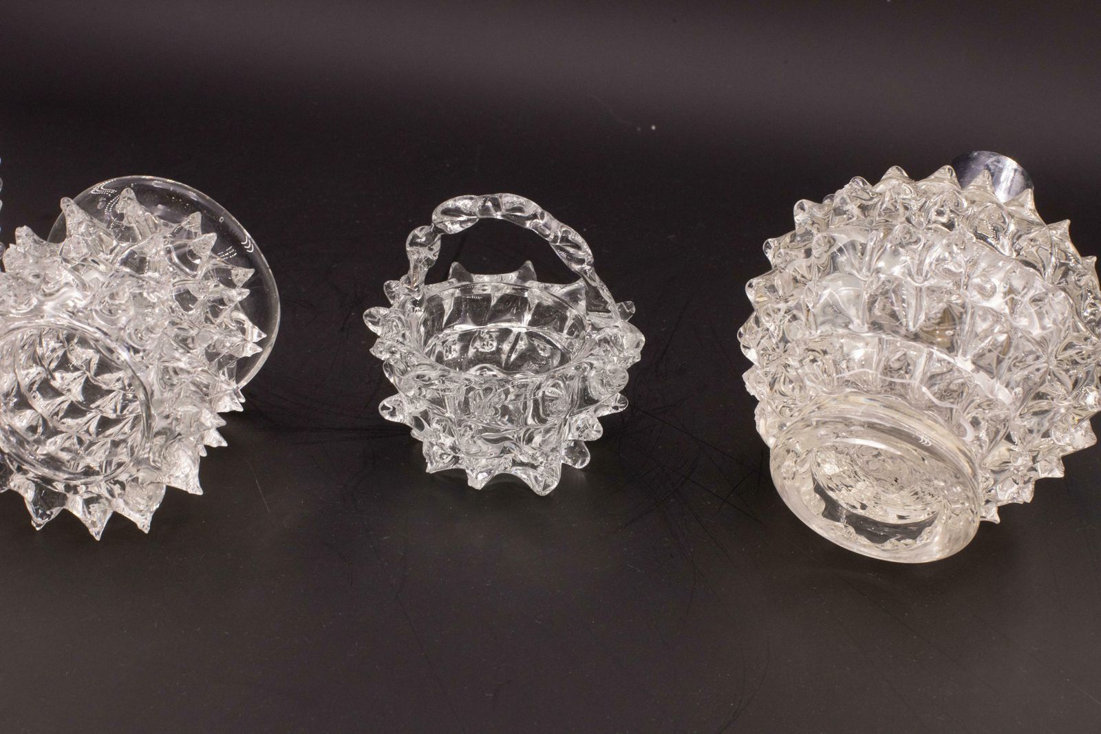 Set Of 4 Ercole Barovier Rostrato Murano Italian Glass Vase For Barovier & Toso photo 868.0