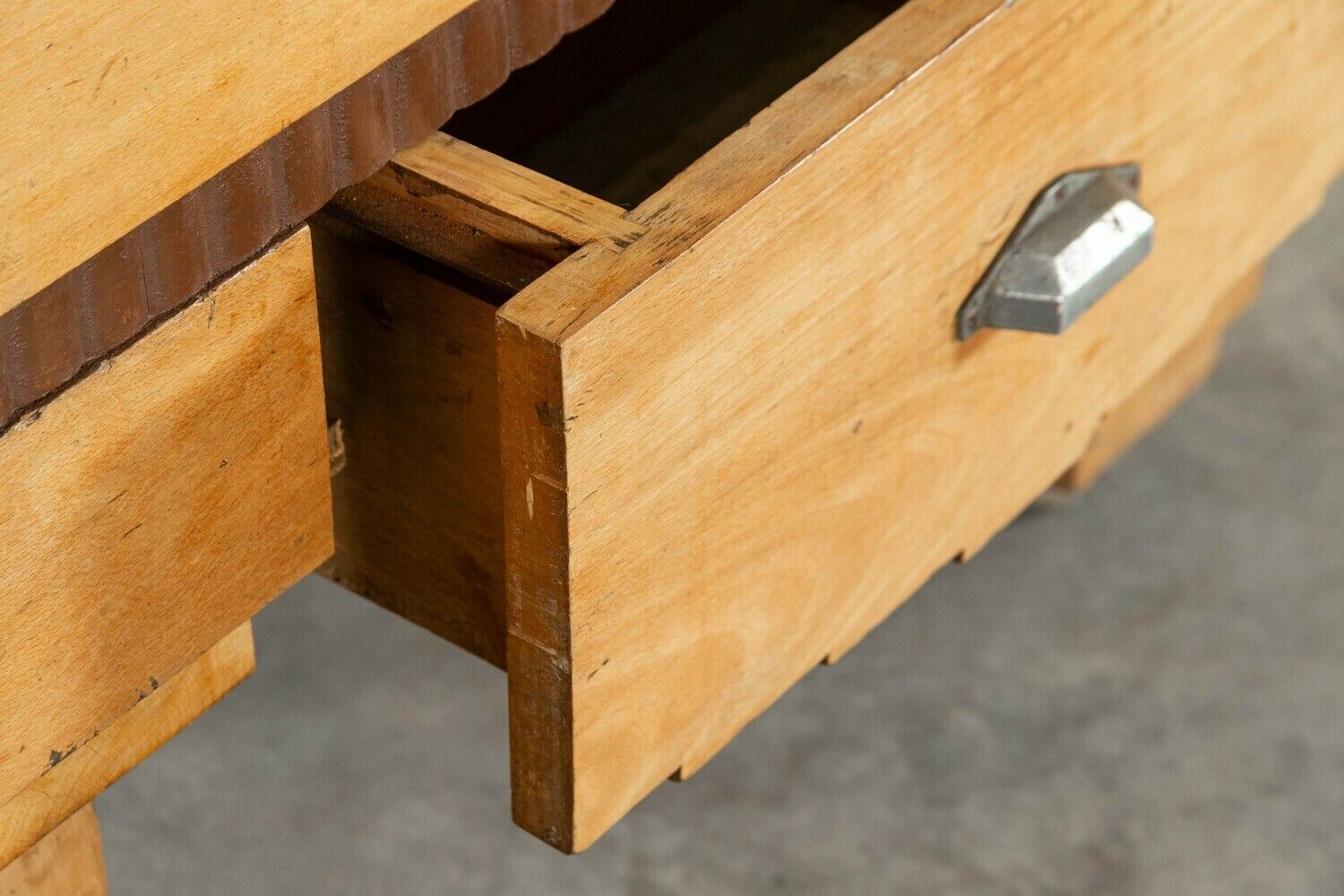 photo furniture French Maple Butchers Block Counter Table
