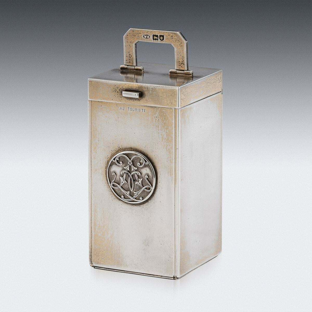 Antique 20thc Royal Solid Silver Desk Compendium, William Hurcomb C.1904 photo 2346.0