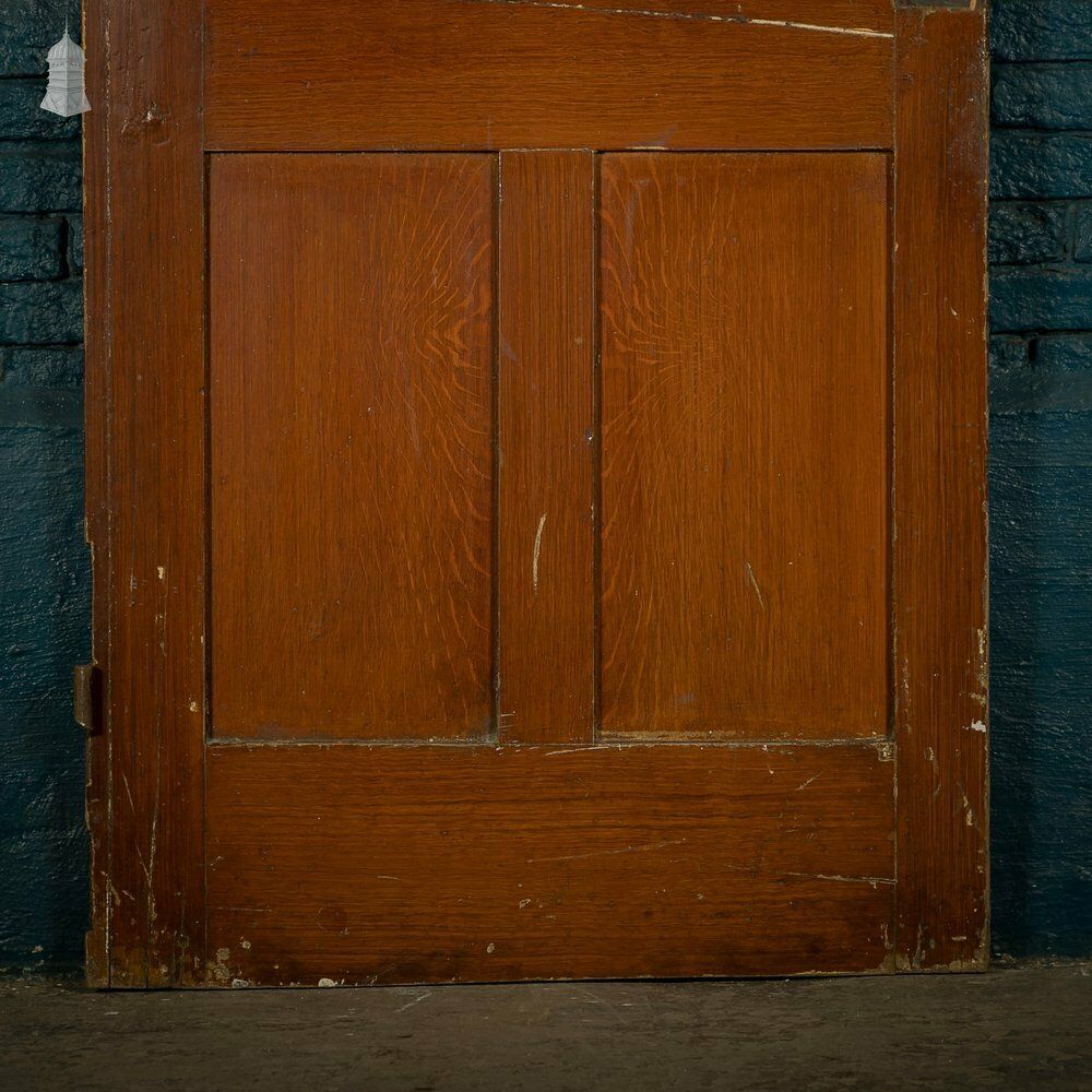 photo vinterior Half Glazed Door, 3 Moulded Panel Pine