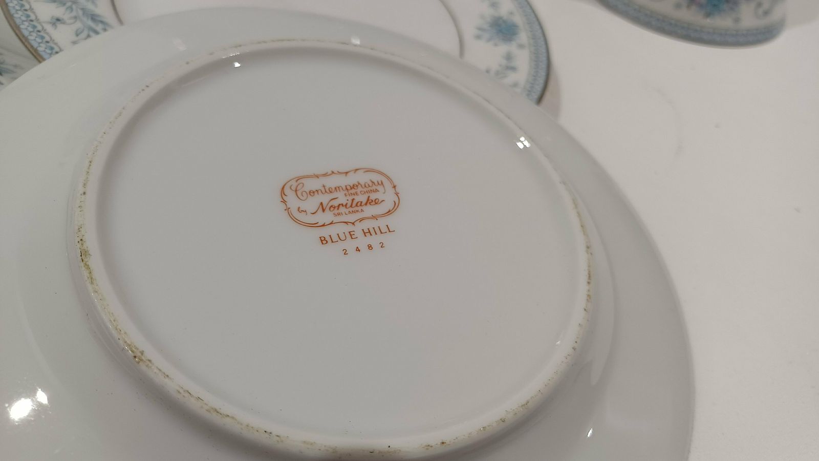 Noritaki Blue Hill   Part Dinner Service   19 Pieces Incl Meat Plate   Excellent Condition photo Home Decor