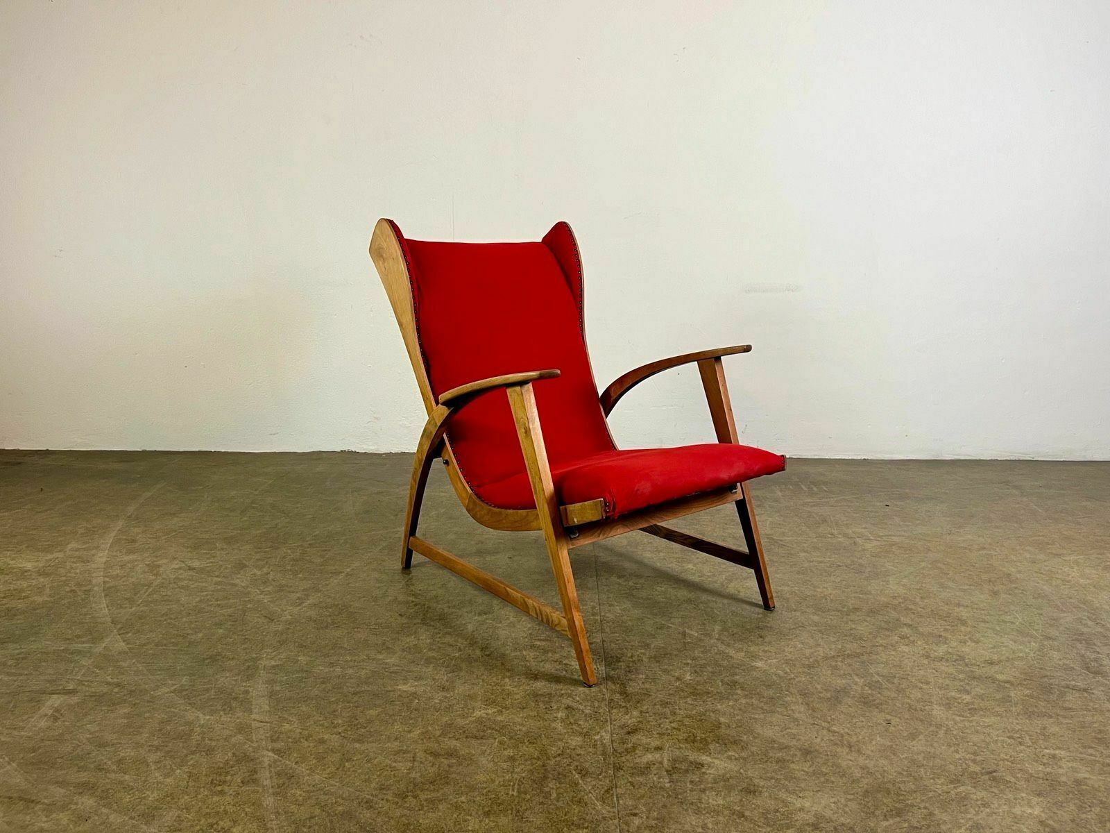 photo furniture Knoll Antimott Armchair Wing Chair 1950 Mid Century