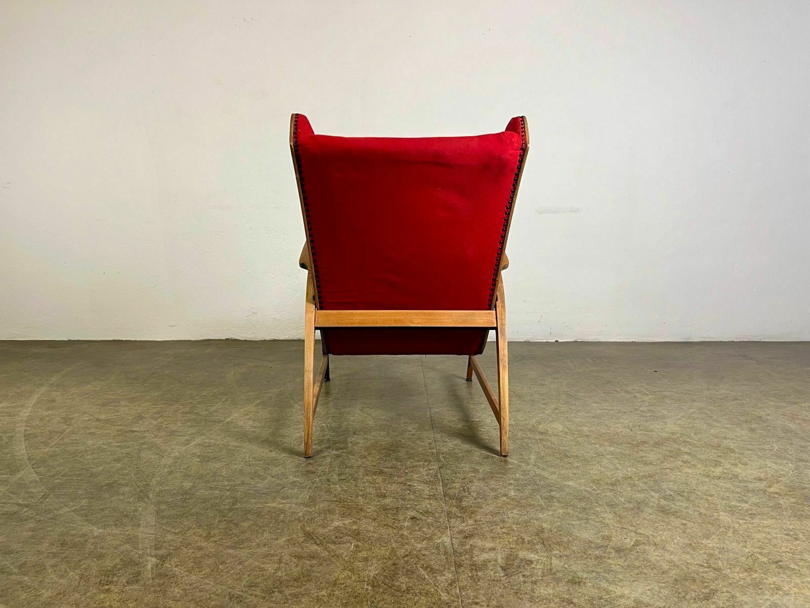 Furniture Knoll Antimott Armchair Wing Chair 1950 Mid Century photo