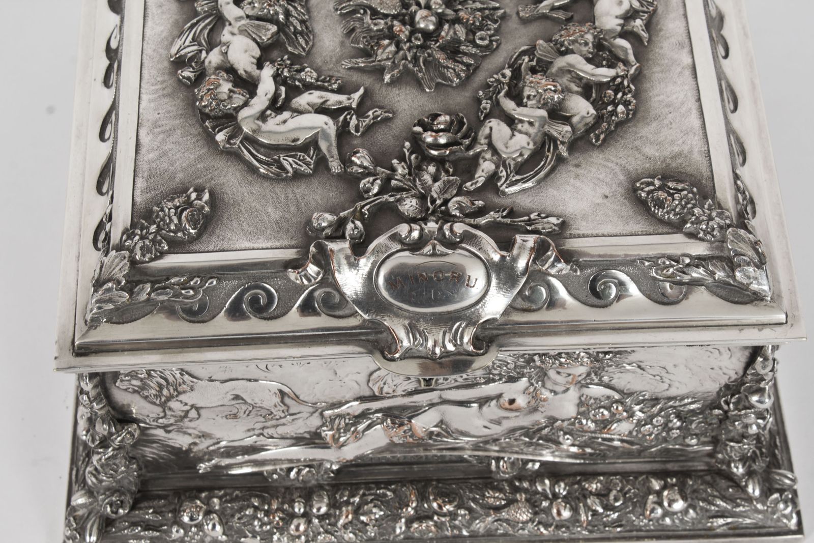 Victorian Silver Plated Jewellery Casket Walker And Hall 19thc photo 1875.0