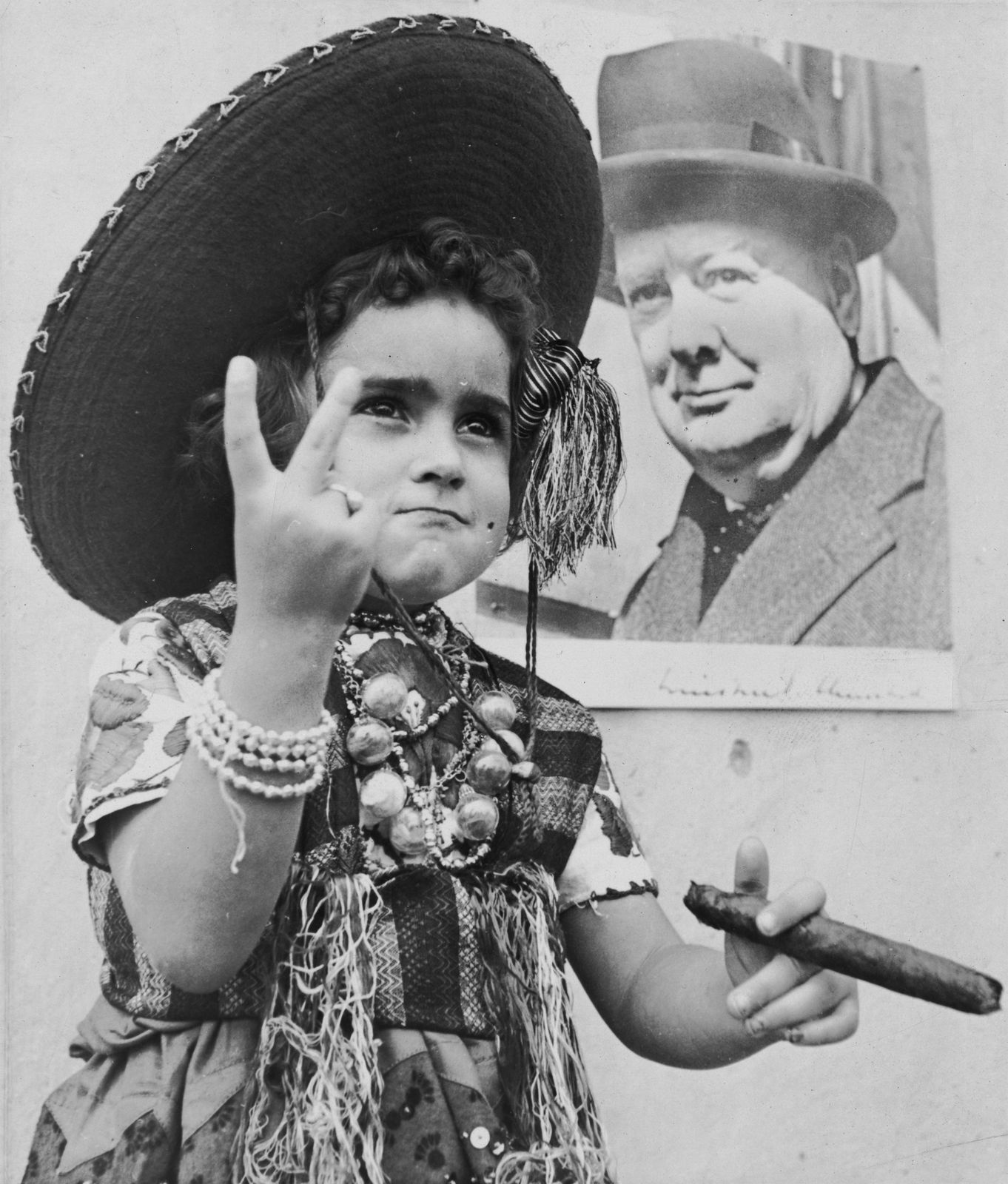 ' Mexican Poster Child ' By Michael Ochs