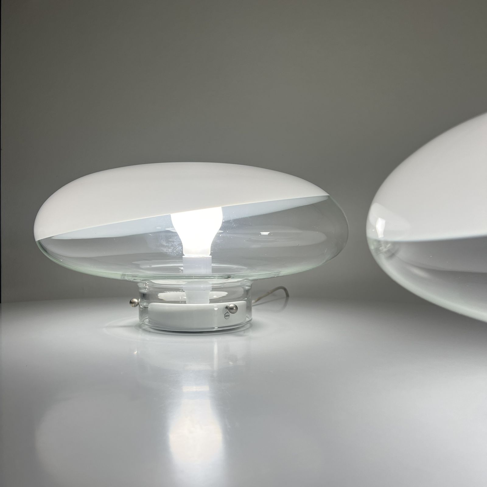 Lighting 1970s Gill 40 Murano Lamp By Roberto Pamio For Leucos photo