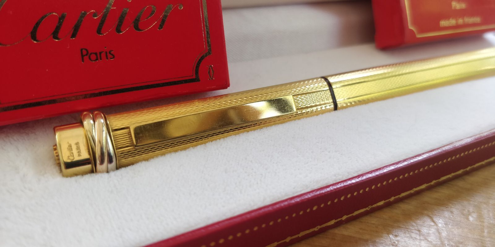 Cartier Gold Fountain Pen photo for sale