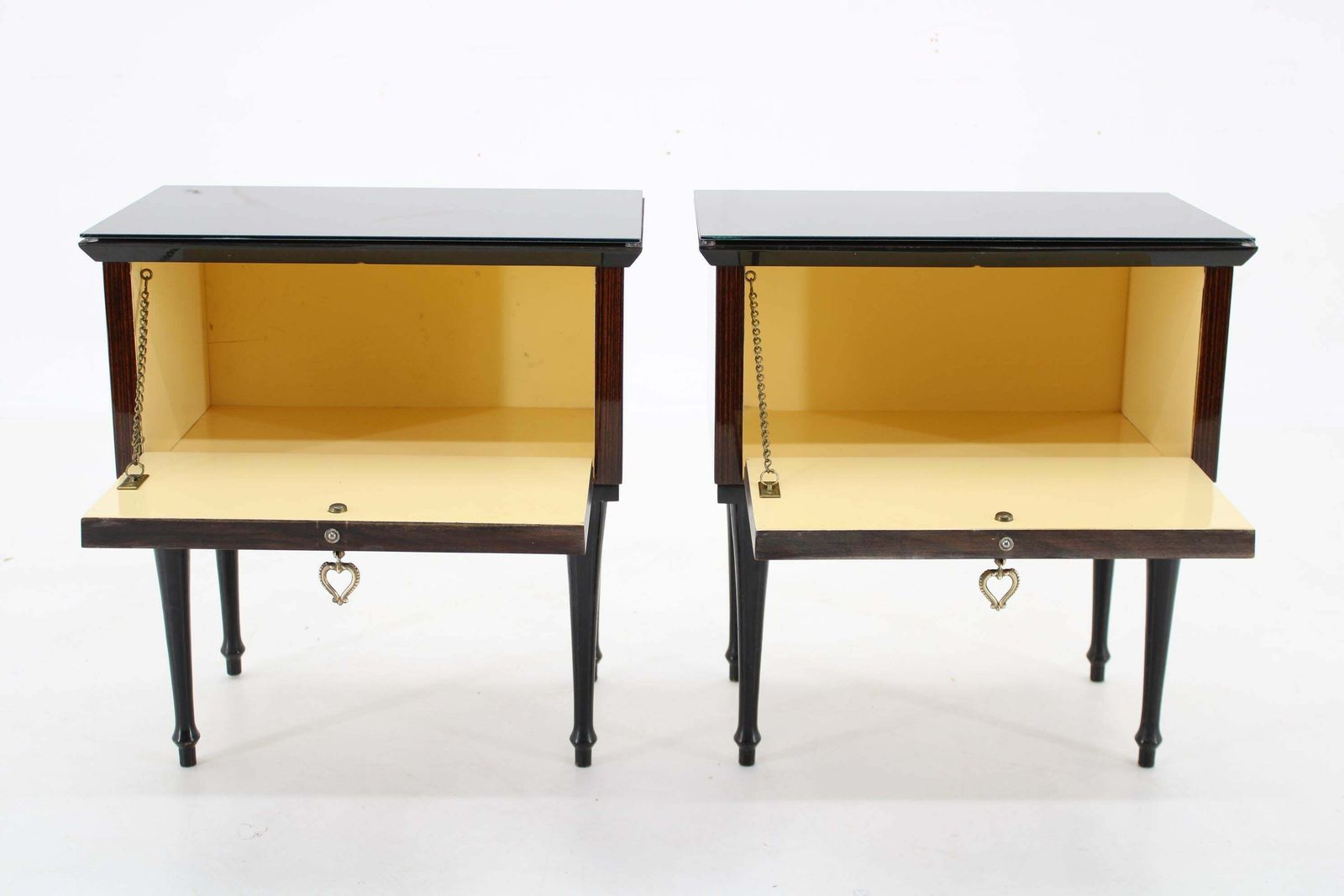 1960s Pair Of Italian Bedside Tables photo for sale