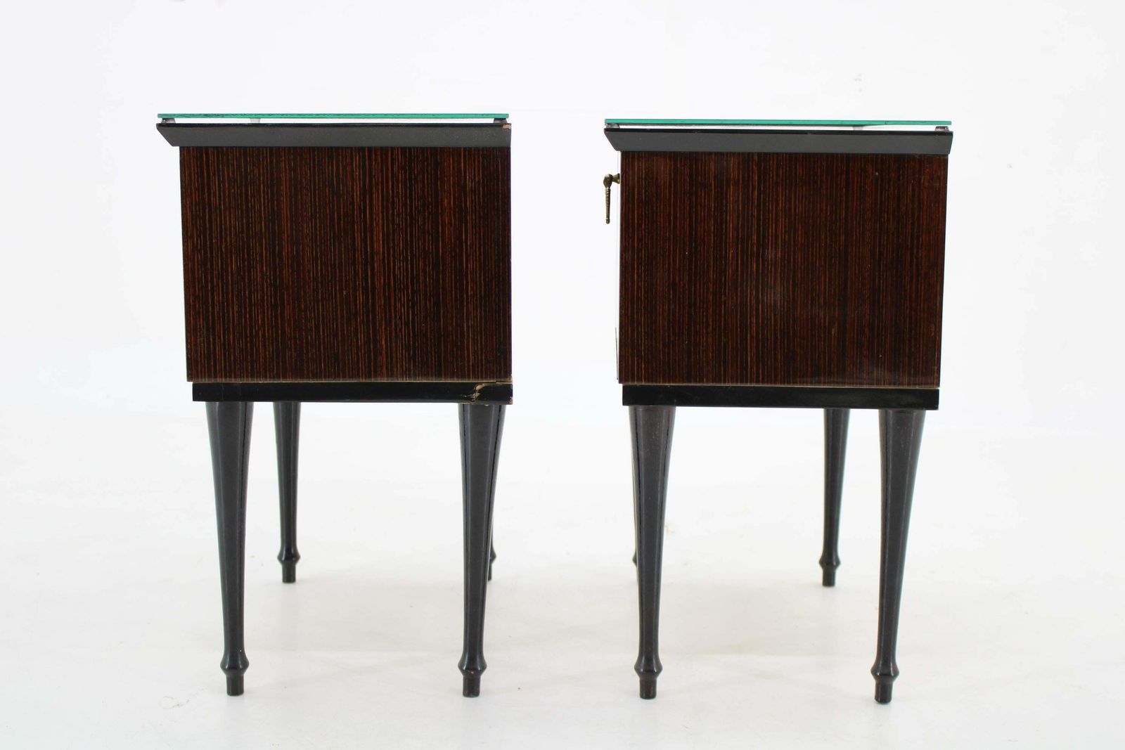 1960s Pair Of Italian Bedside Tables photo vinterior