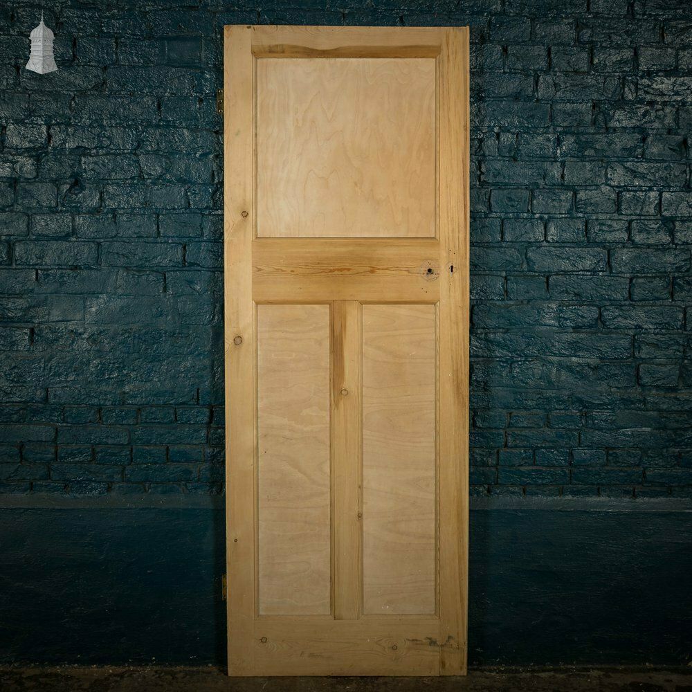 Pine Panelled Door, Moulded 3 Panel photo vinterior