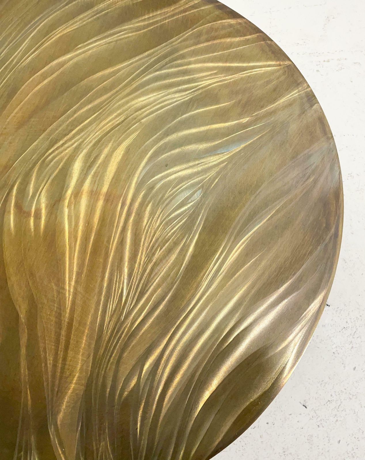 Mid Century Brass Coffee Table By Christian Krekels, Belgium, 1970s photo Furniture