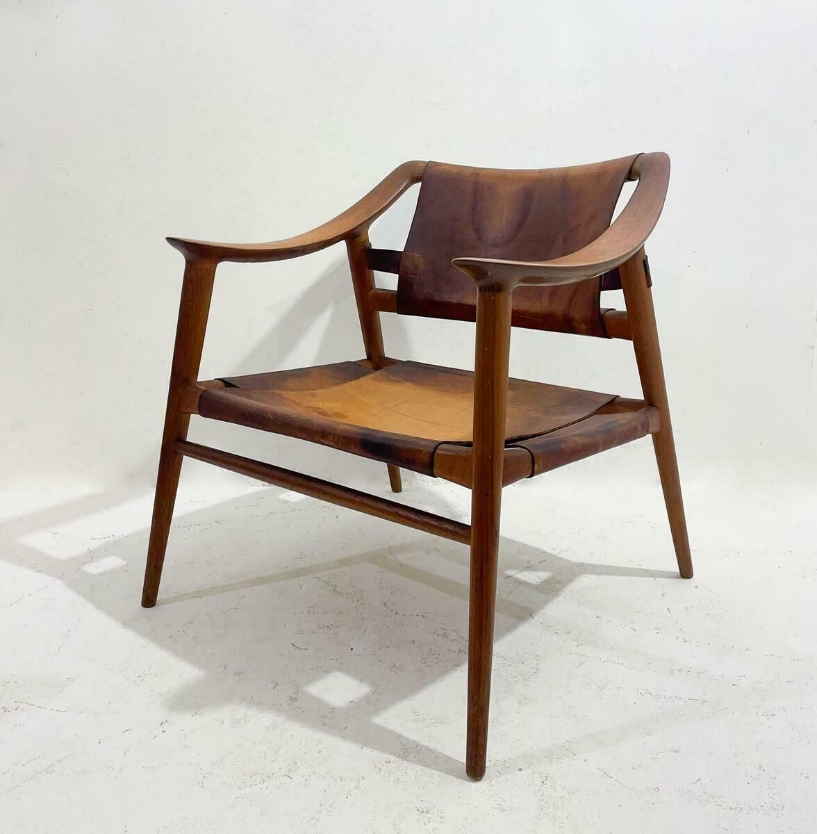 'Bambi' Armchair By Rolf Rastas & Adolf Relling For Gustav Bahus, 1940s photo furniture