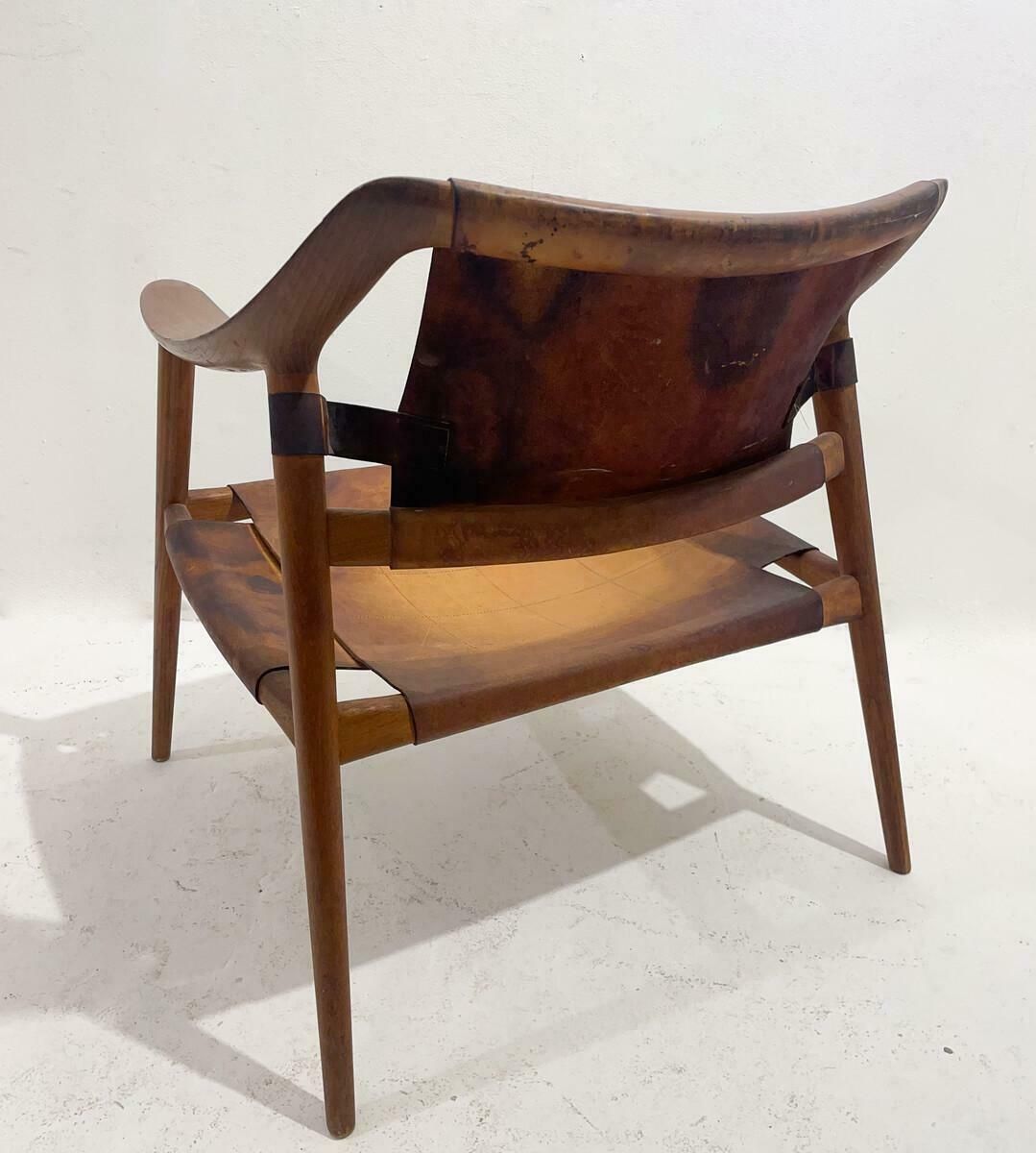 'Bambi' Armchair By Rolf Rastas & Adolf Relling For Gustav Bahus, 1940s photo 5019.0